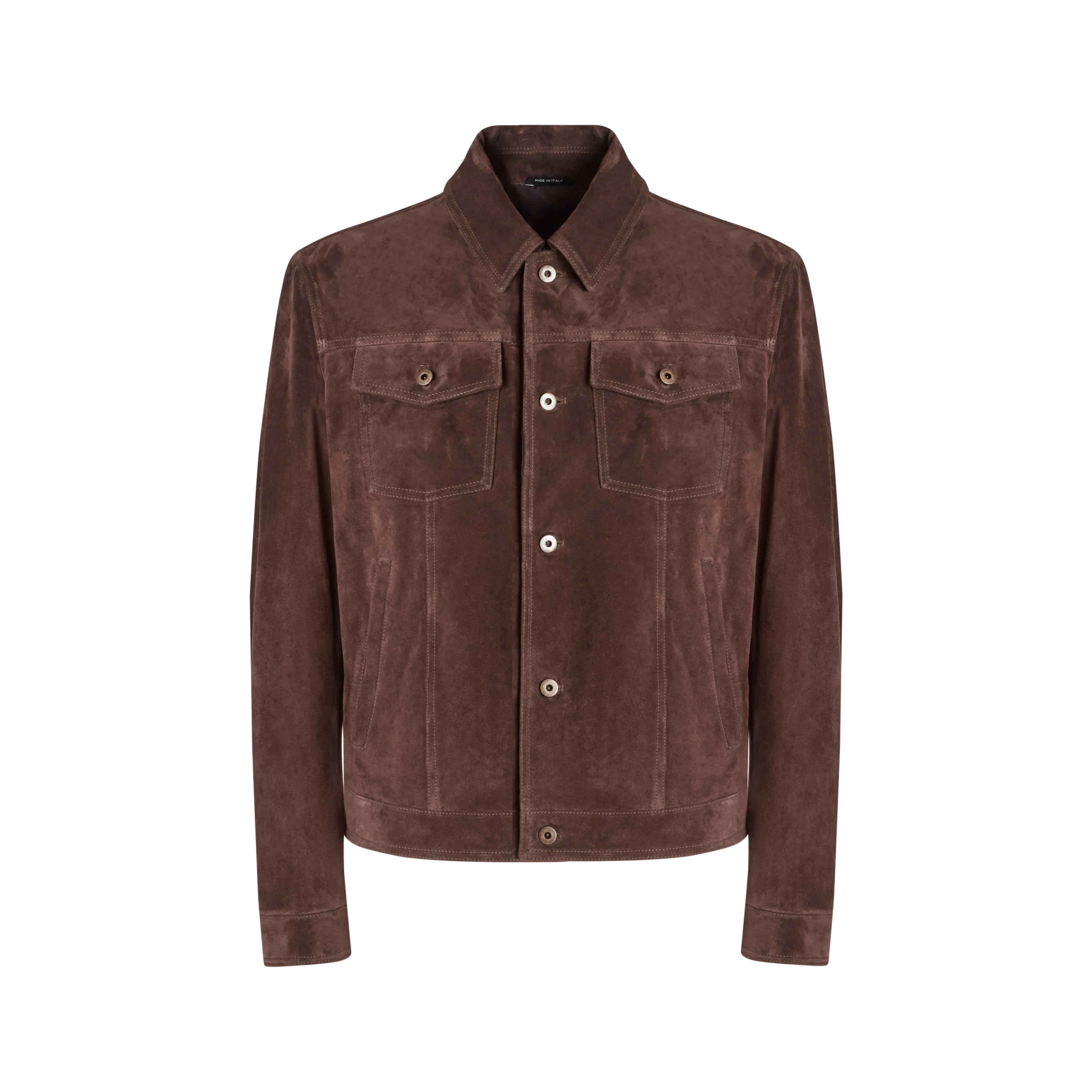 Giubbino in pelle scamosciata sold by Fratelli Rossetti