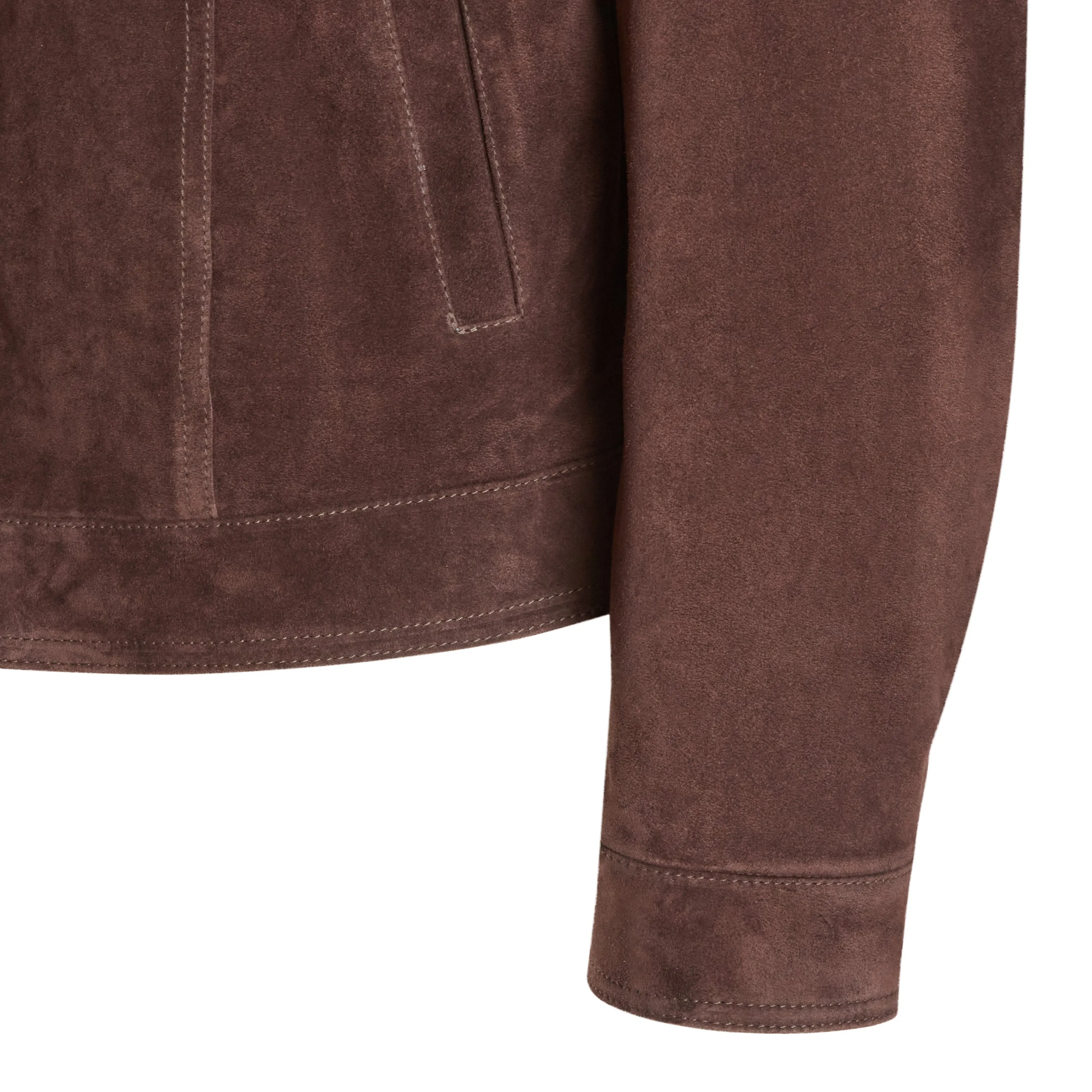 Giubbino in pelle scamosciata sold by Fratelli Rossetti product image thumbnail 4