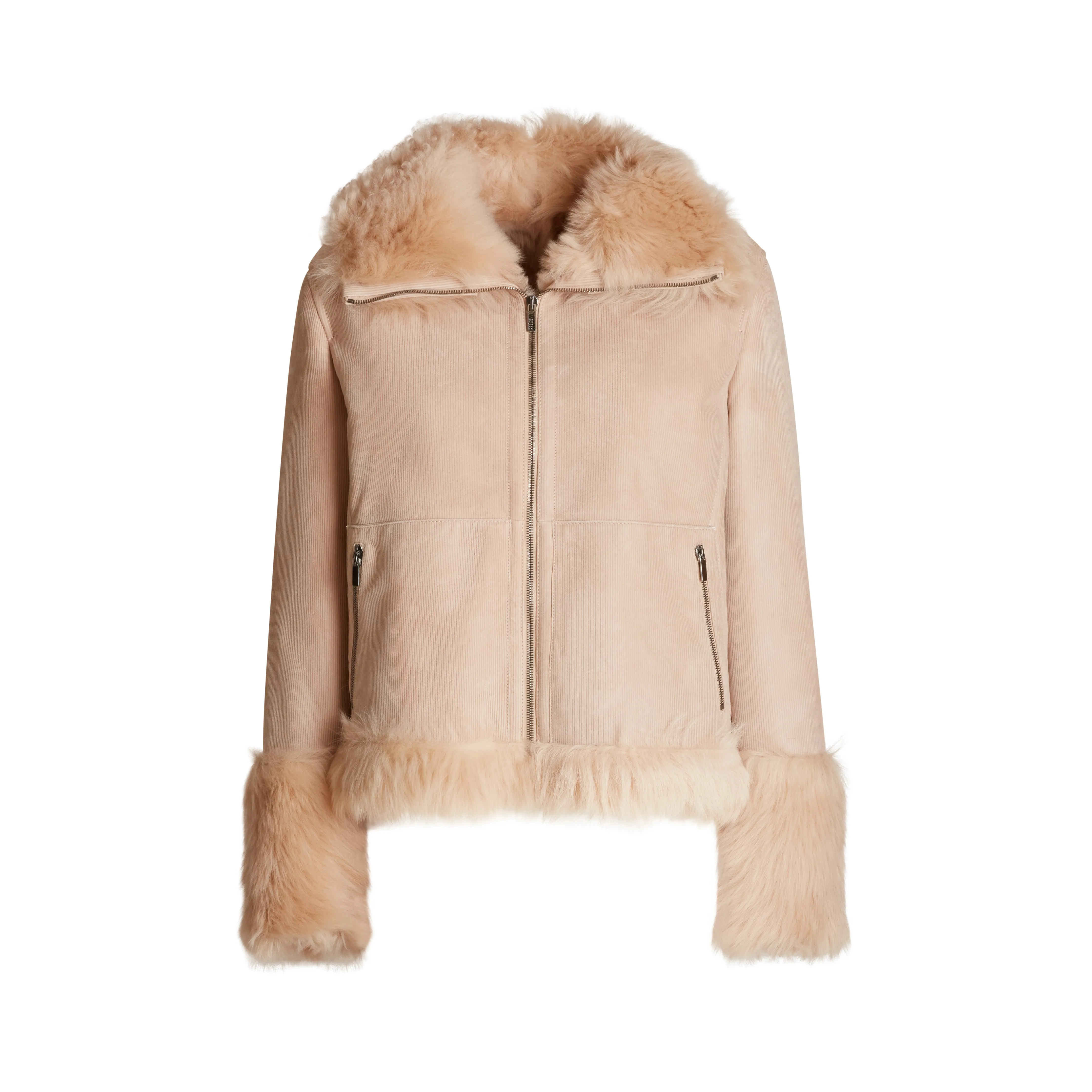 Giubbino in shearling a pelo lungo sold by Fratelli Rossetti