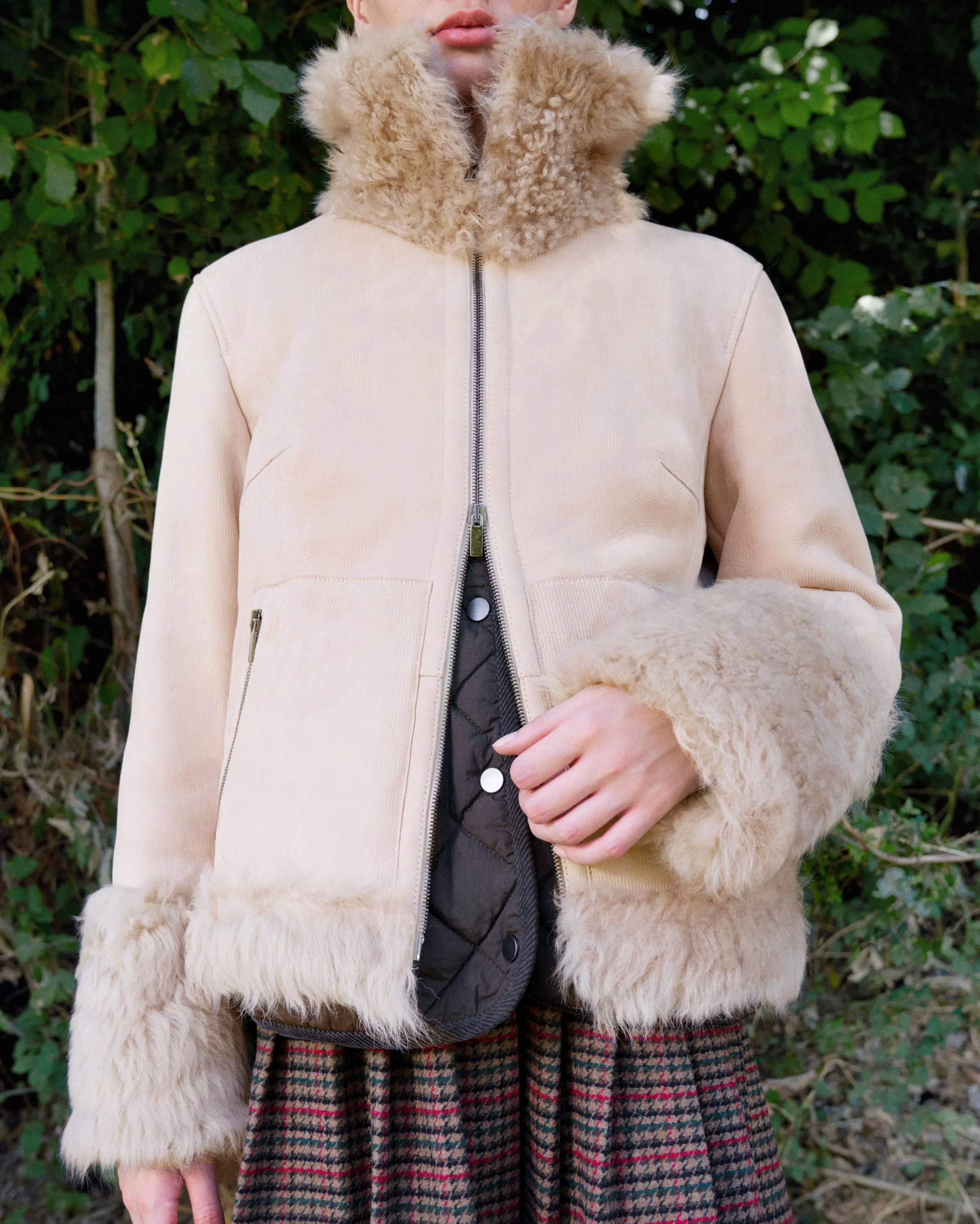 Giubbino in shearling a pelo lungo sold by Fratelli Rossetti product image thumbnail 3