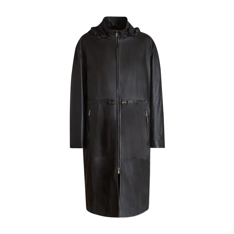 Parka in nappa made by Fratelli Rossetti