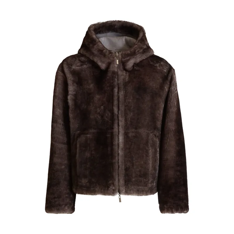 Bomber in shearling reversibile made by Fratelli Rossetti