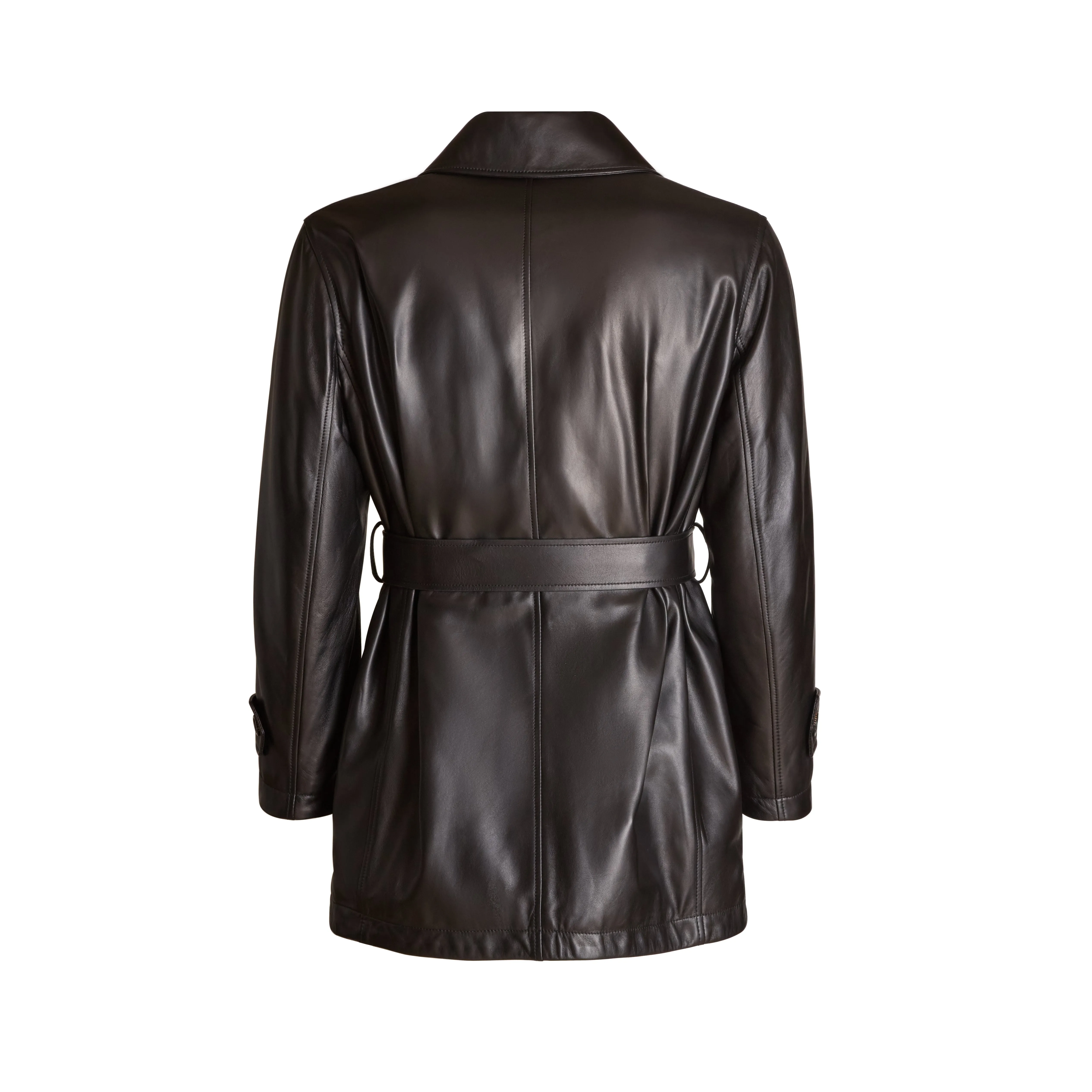 Trench coat in nappa sold by Fratelli Rossetti product image thumbnail 3