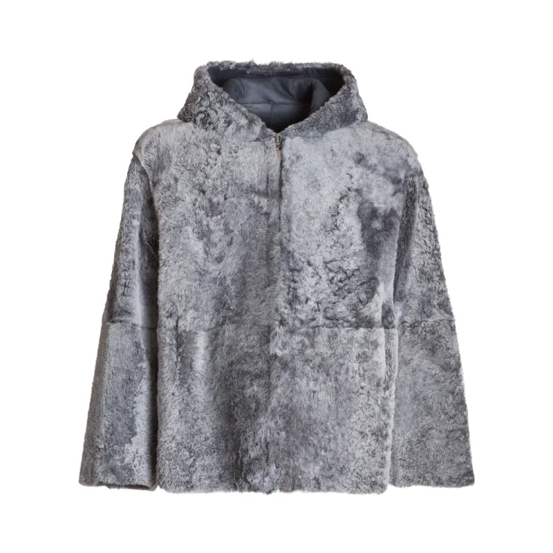 Blouson reversibile in shearling made by Fratelli Rossetti