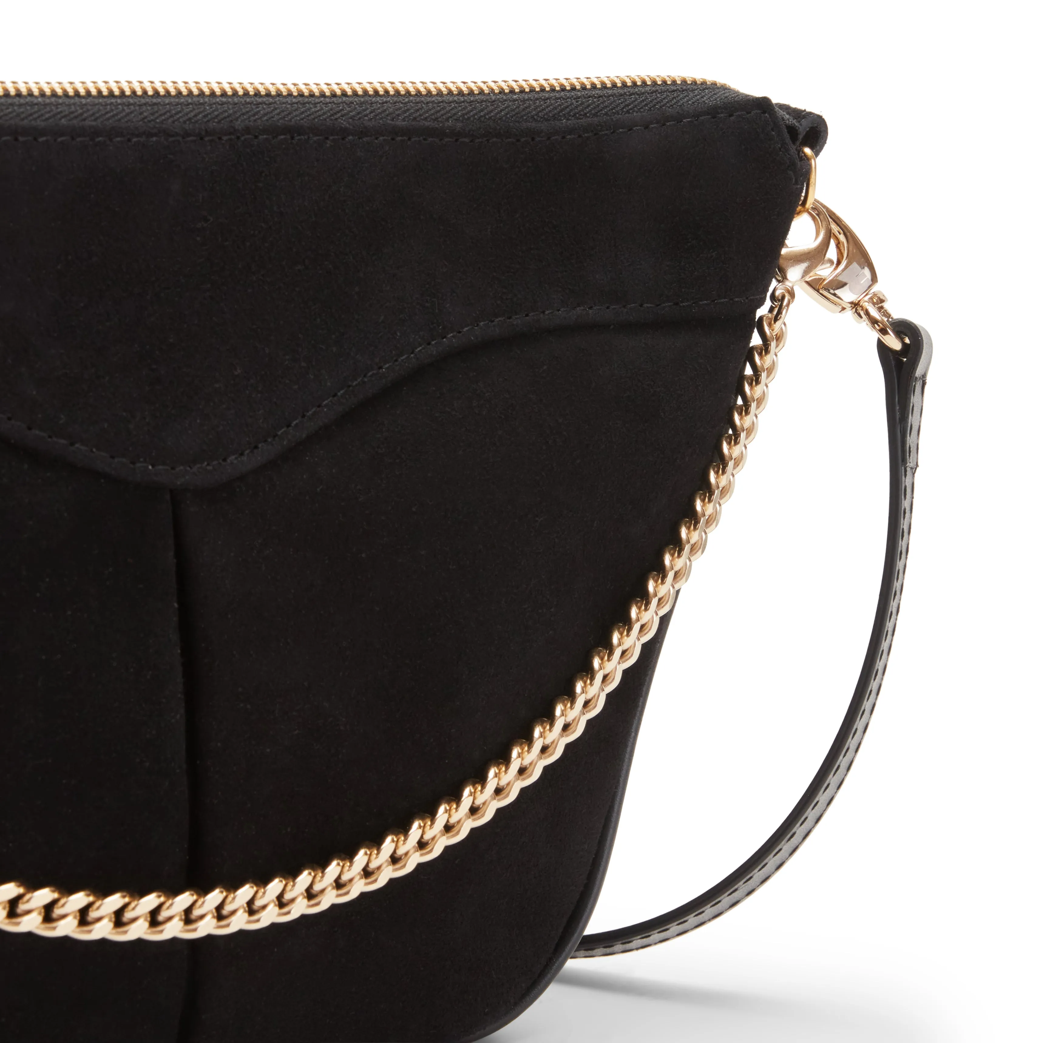 Pochette Claire in suede nero sold by Fratelli Rossetti product image thumbnail 4