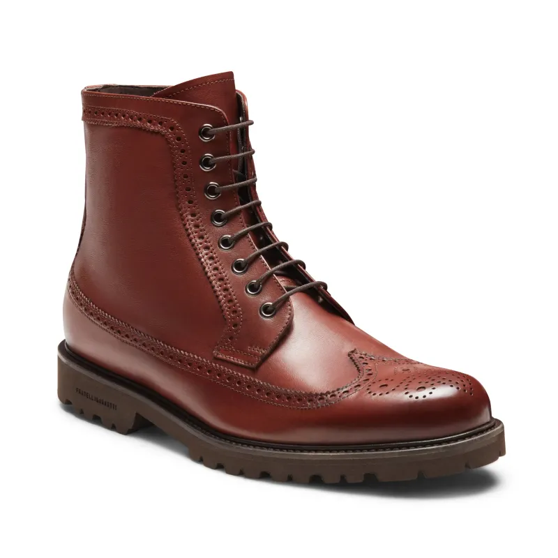 Polacco stringato in pelle made by Fratelli Rossetti