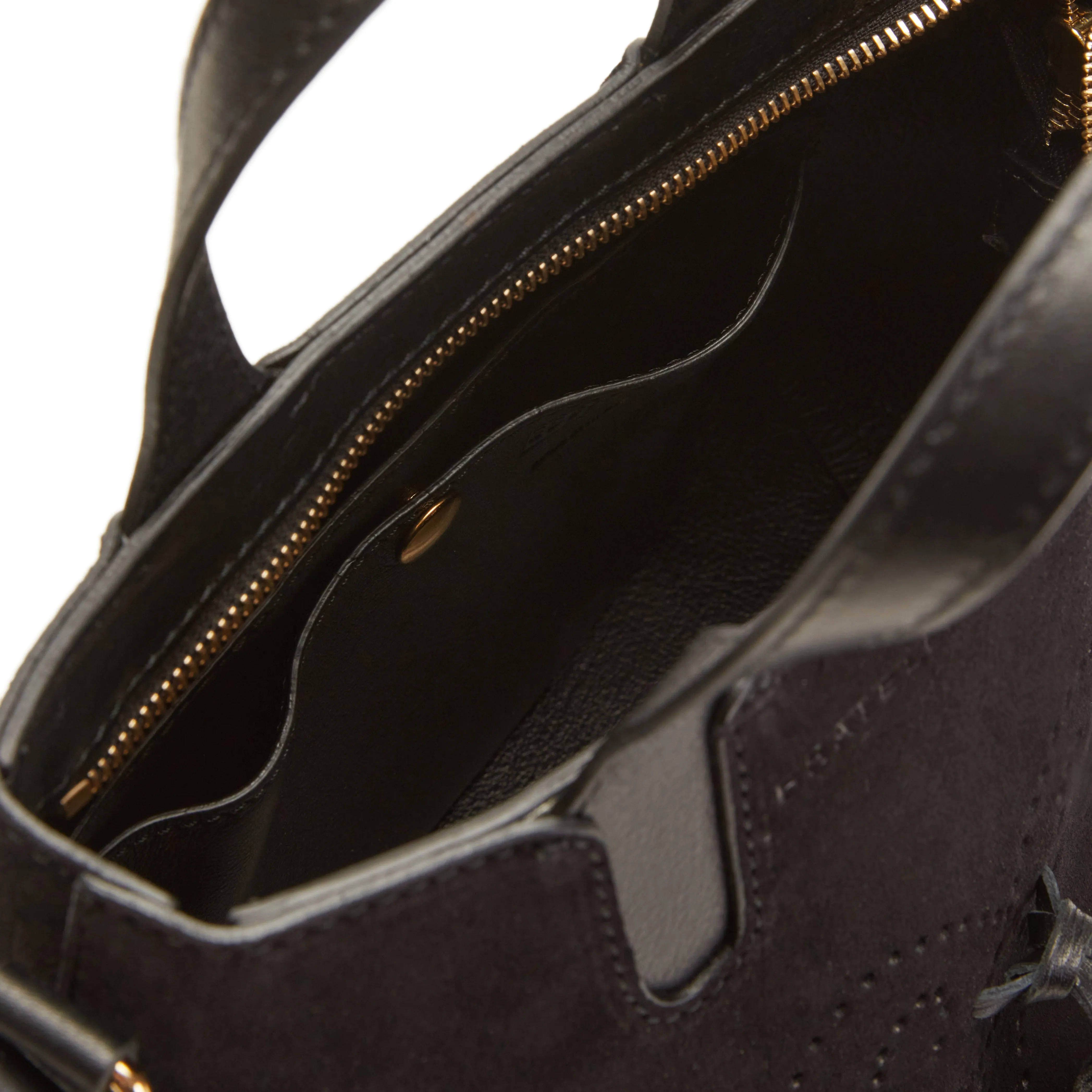 Hobo Tote Bag in suede sold by Fratelli Rossetti product image thumbnail 4