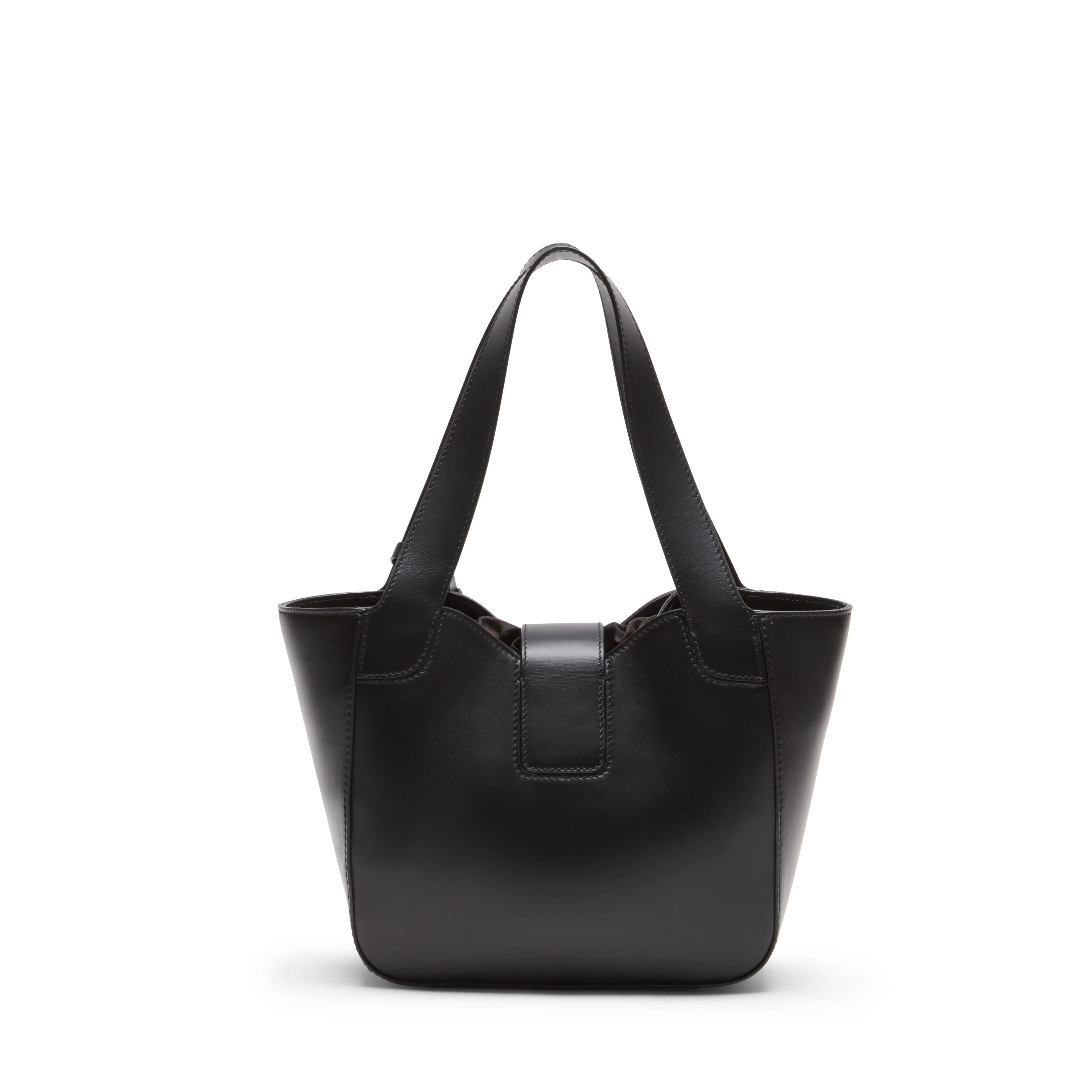 Lisetta Tote bag in pelle nera sold by Fratelli Rossetti product image thumbnail 3