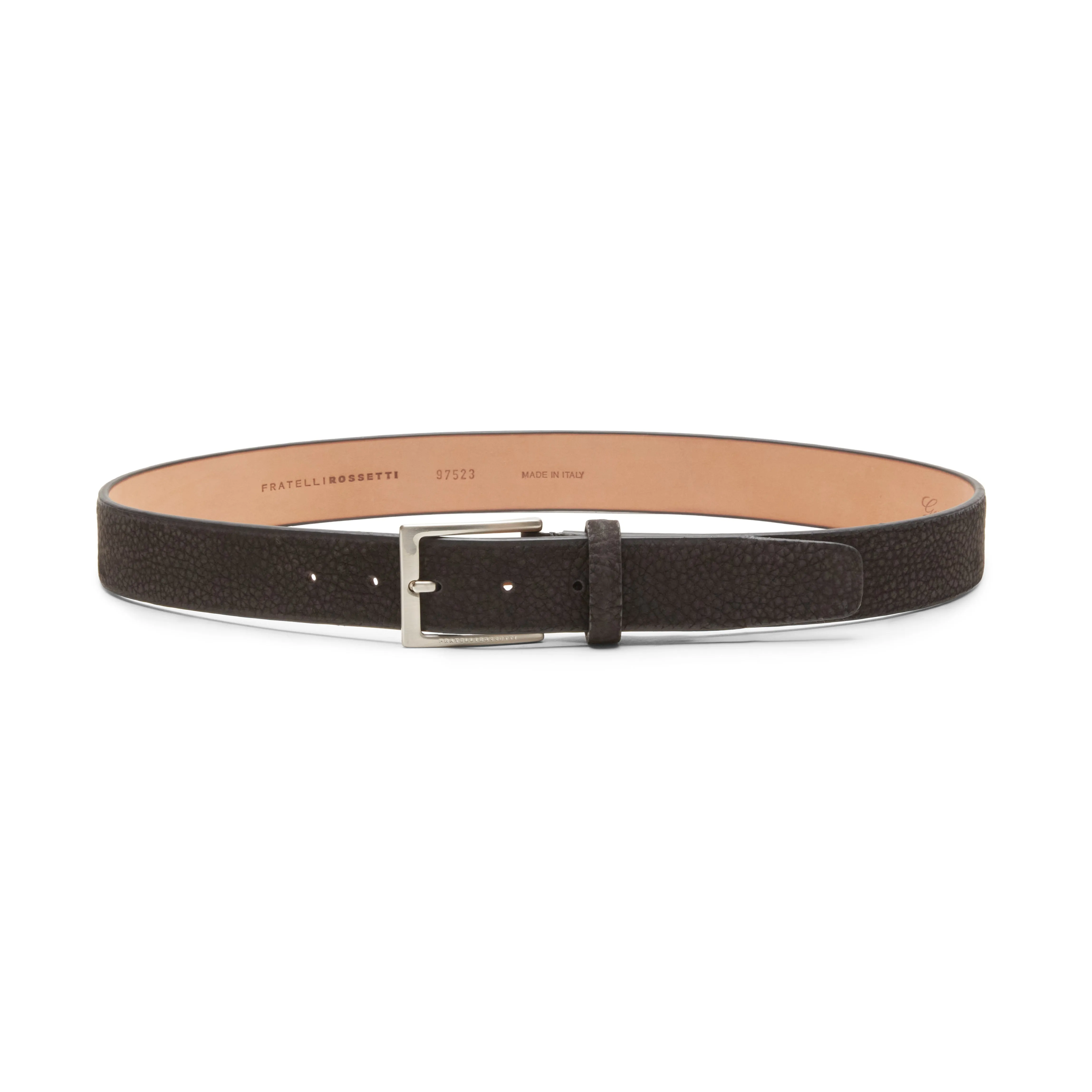 Cintura da uomo in nabuck sold by Fratelli Rossetti product image thumbnail 3