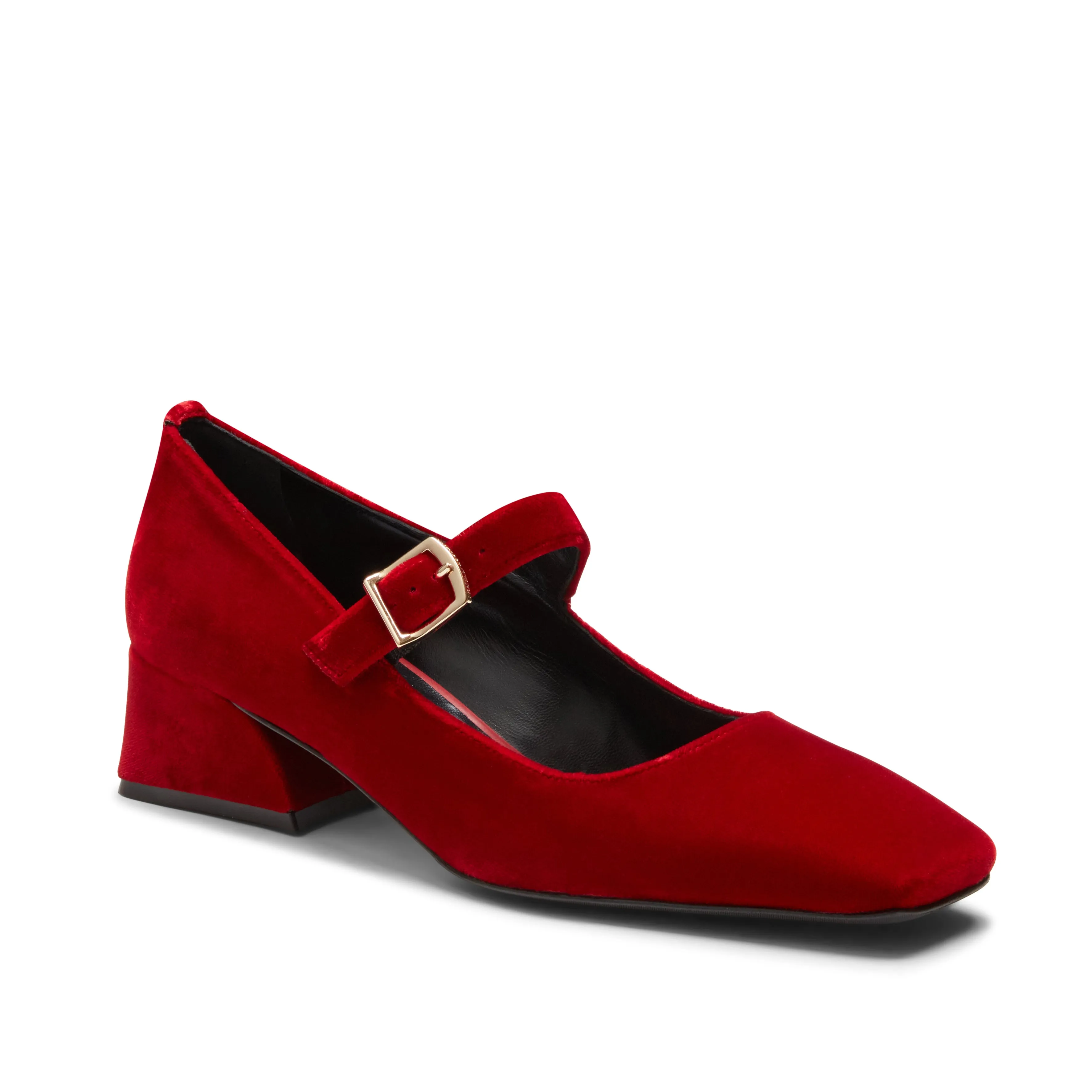 Décolleté in velluto sold by Fratelli Rossetti