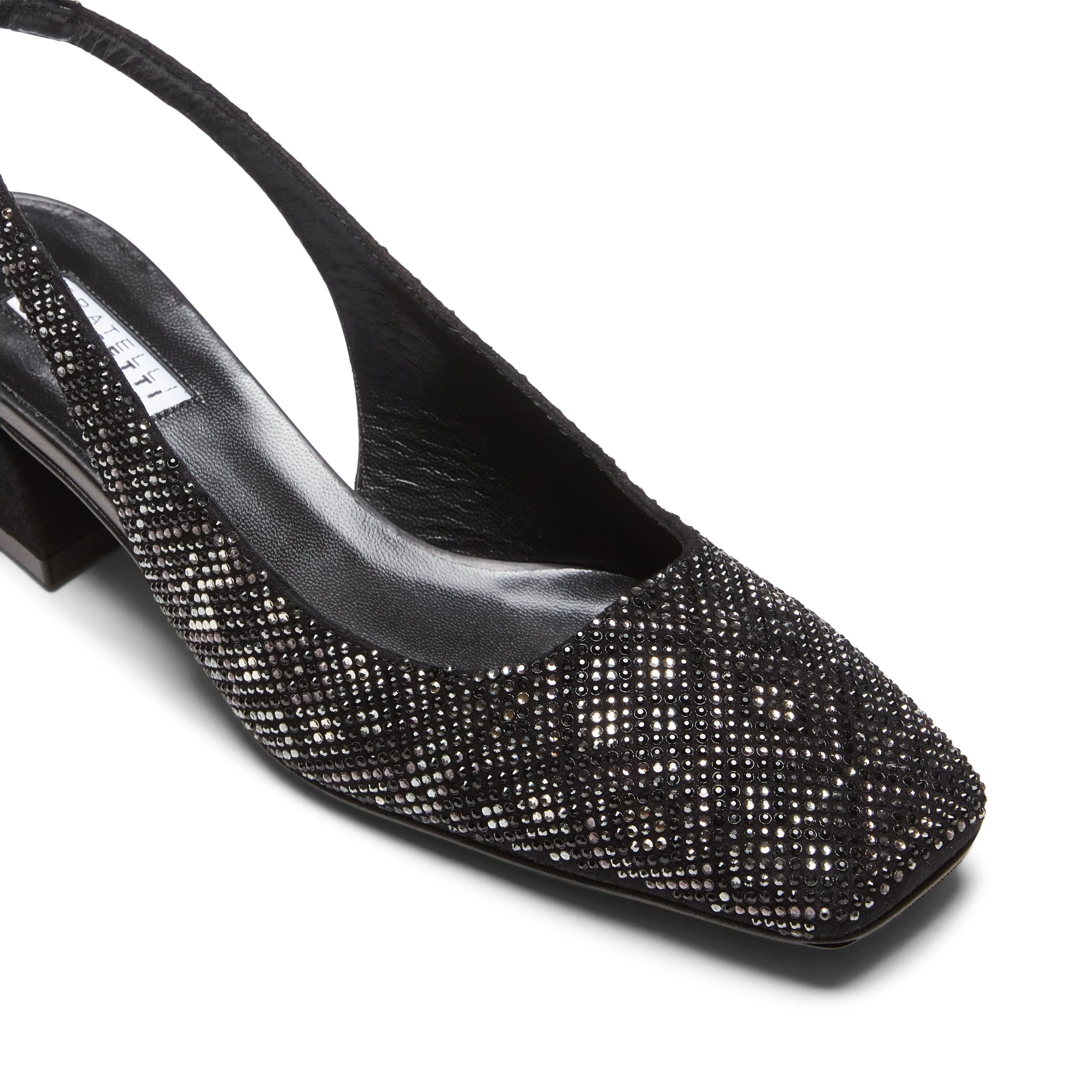 Décolleté in suede e strass sold by Fratelli Rossetti product image thumbnail 3