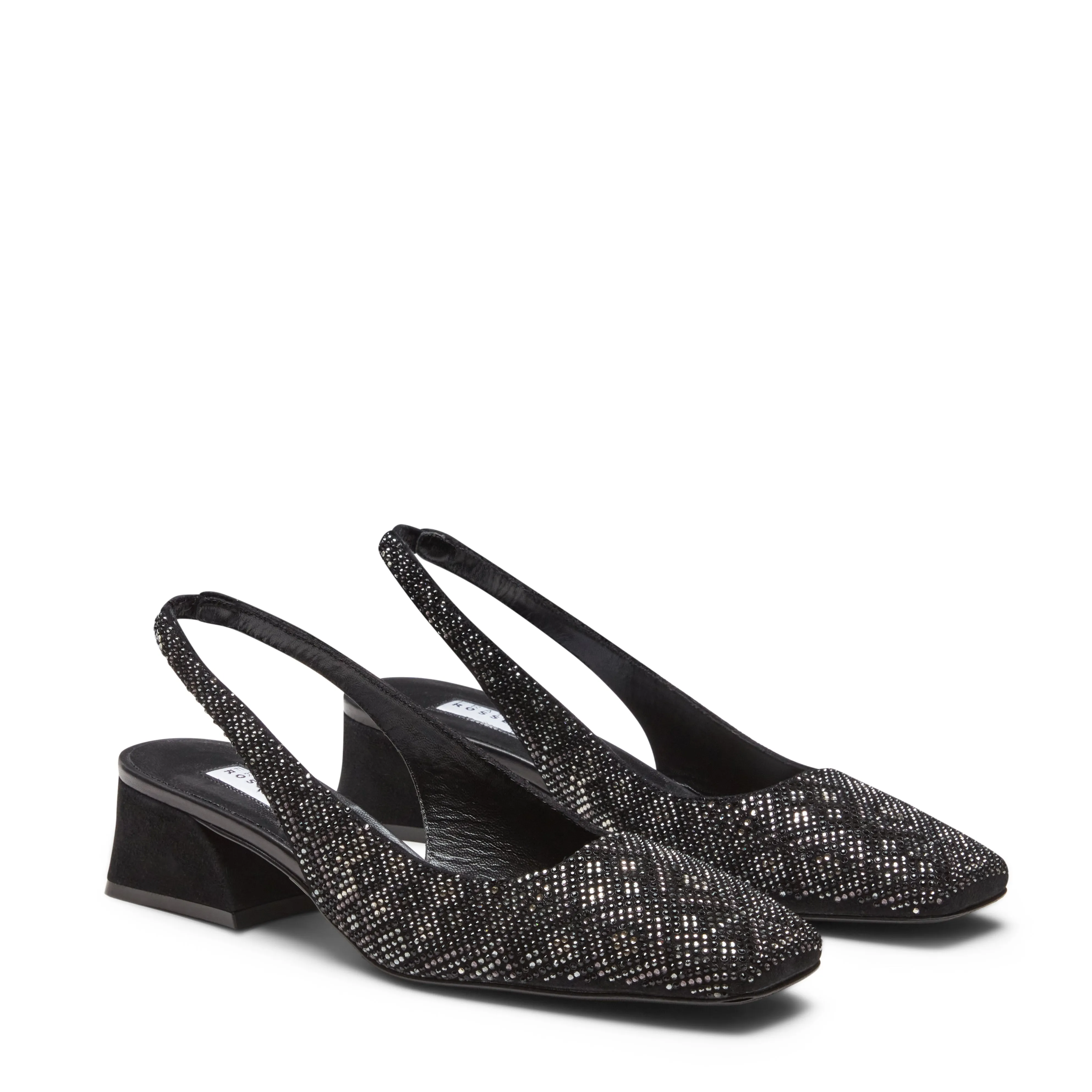 Décolleté in suede e strass sold by Fratelli Rossetti product image thumbnail 2