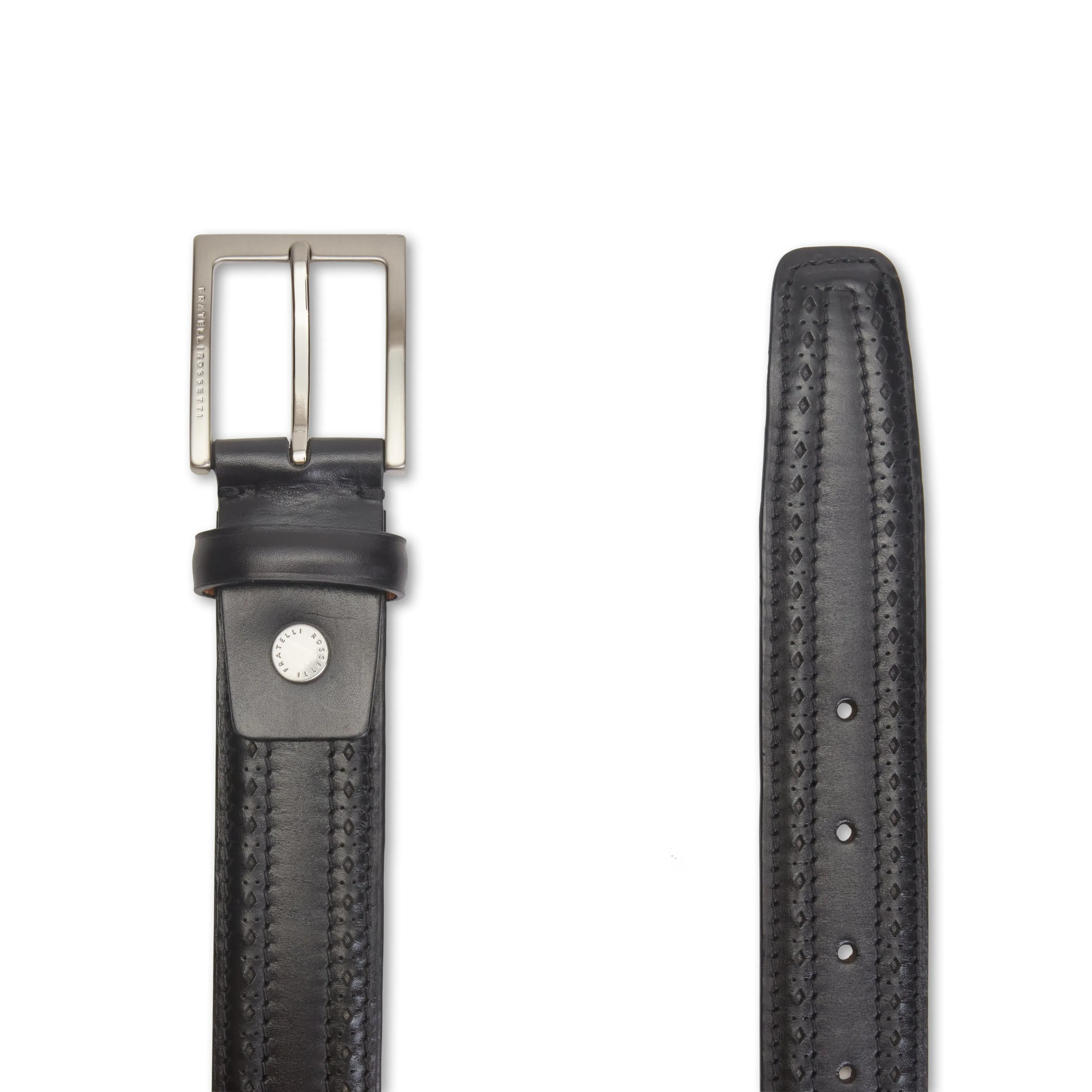 Cintura da uomo in pelle sold by Fratelli Rossetti product image thumbnail 2