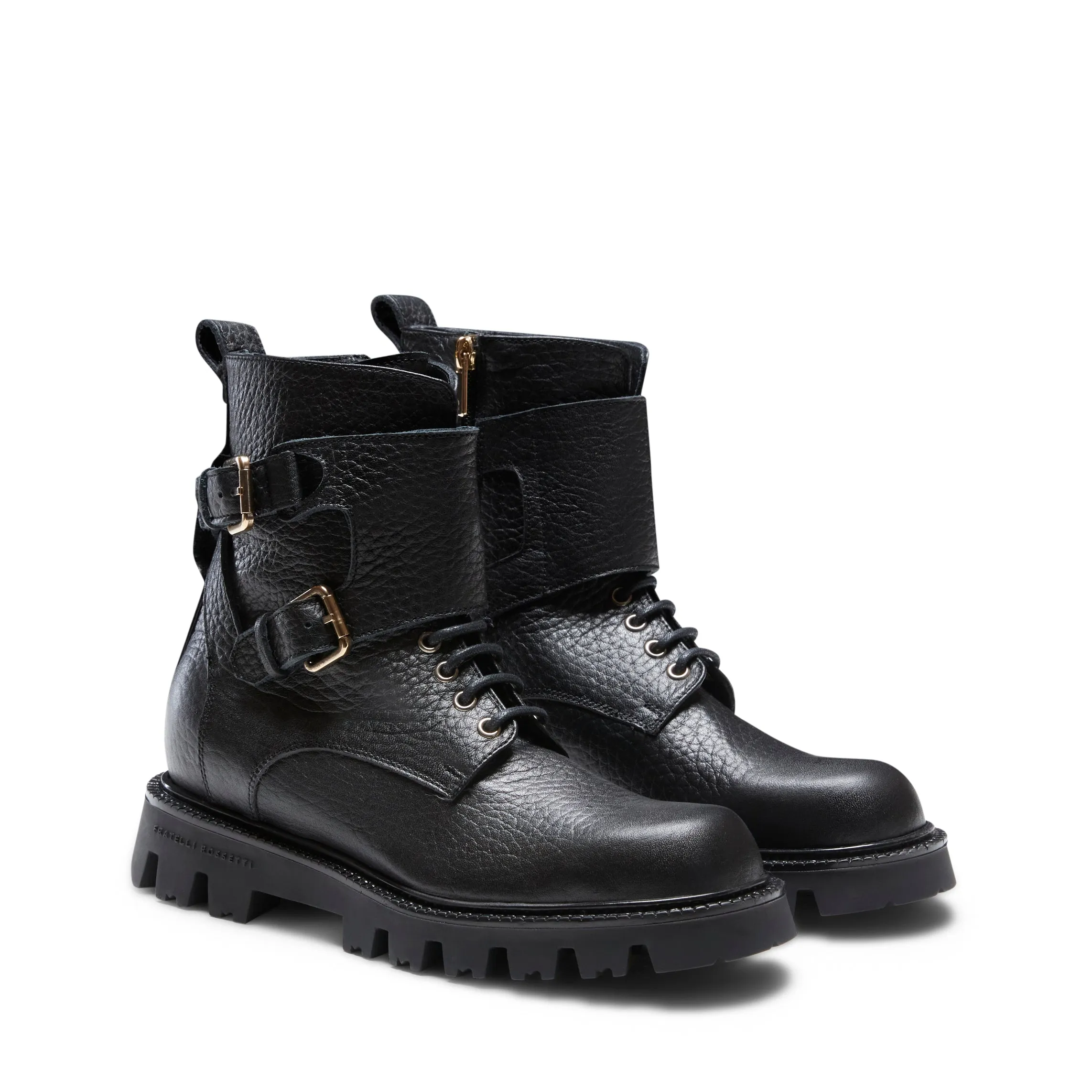 Stivaletto biker in pelle da donna sold by Fratelli Rossetti product image thumbnail 2