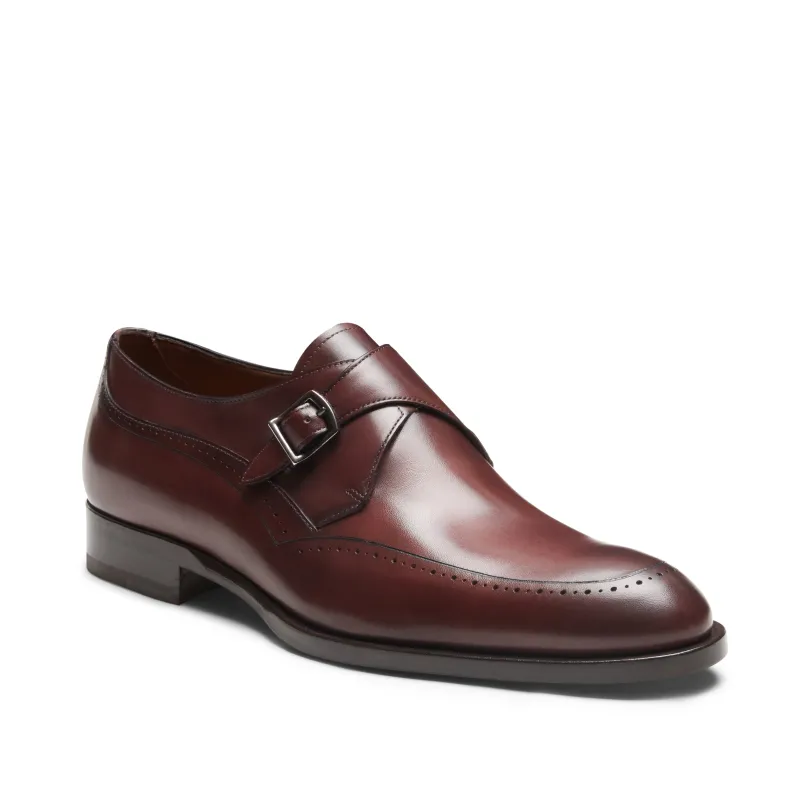 Derby mono fibbia in pelle sold by Fratelli Rossetti