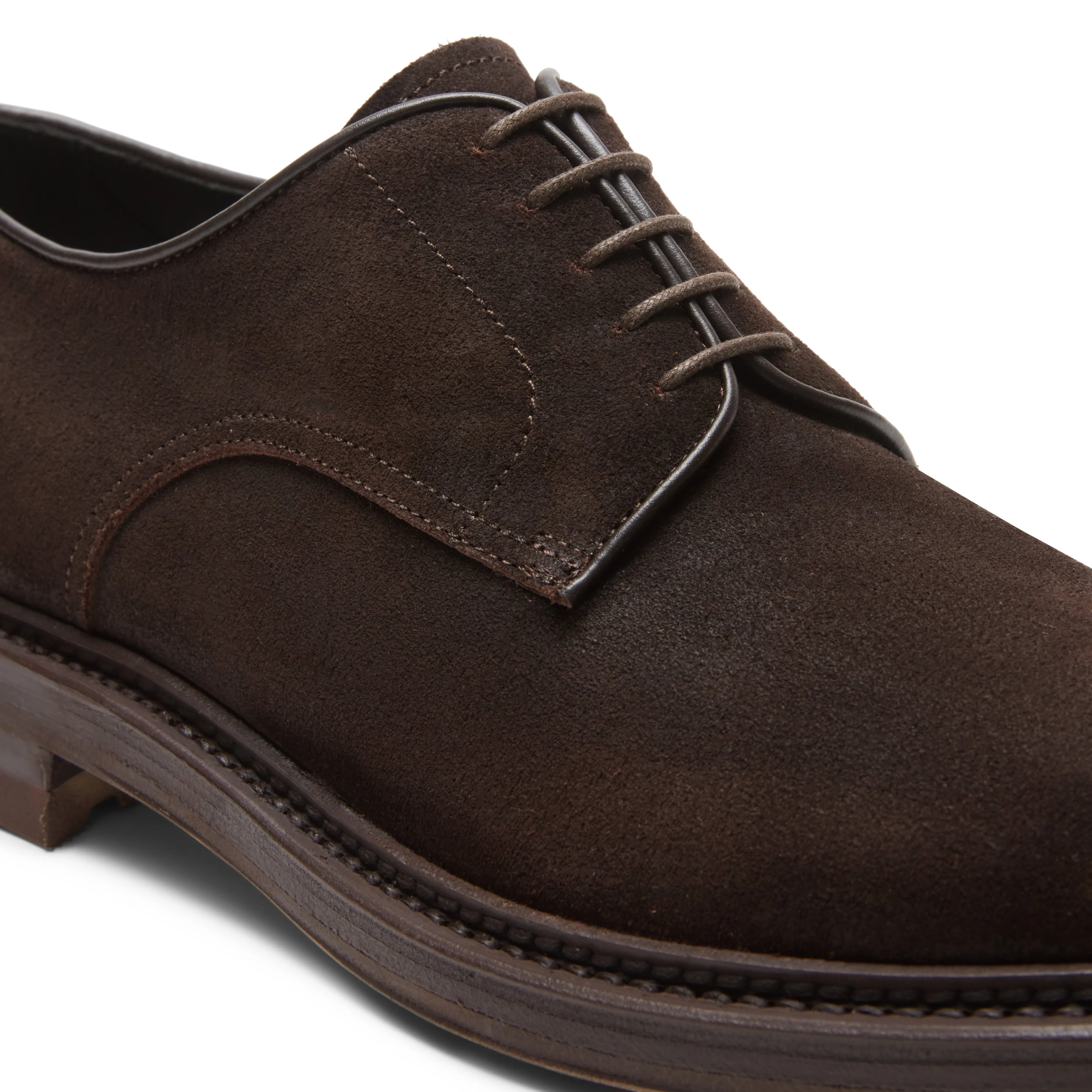 Derby in suede sold by Fratelli Rossetti product image thumbnail 4