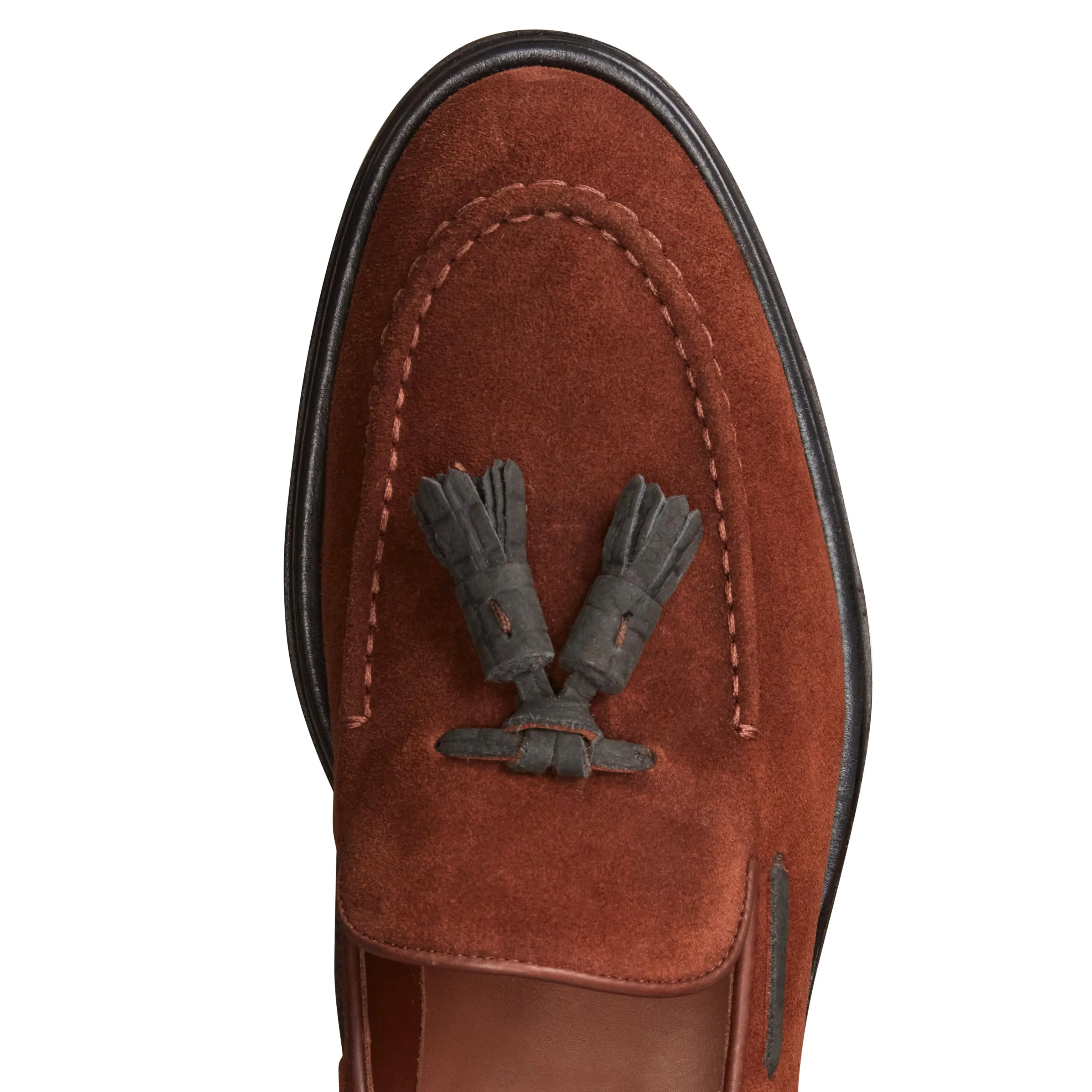Mocassino Brera in suede da uomo sold by Fratelli Rossetti product image thumbnail 3