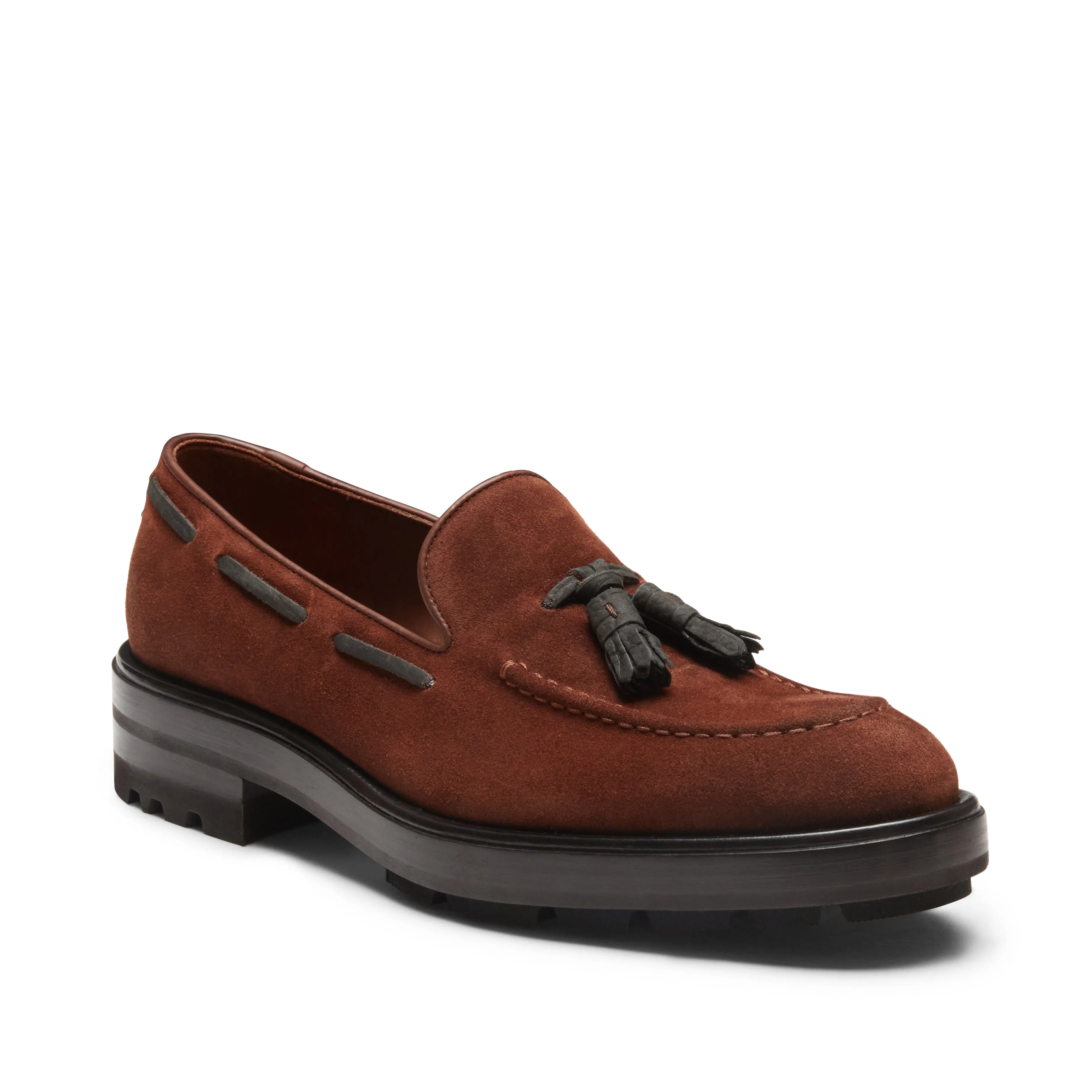 Mocassino Brera in suede da uomo sold by Fratelli Rossetti