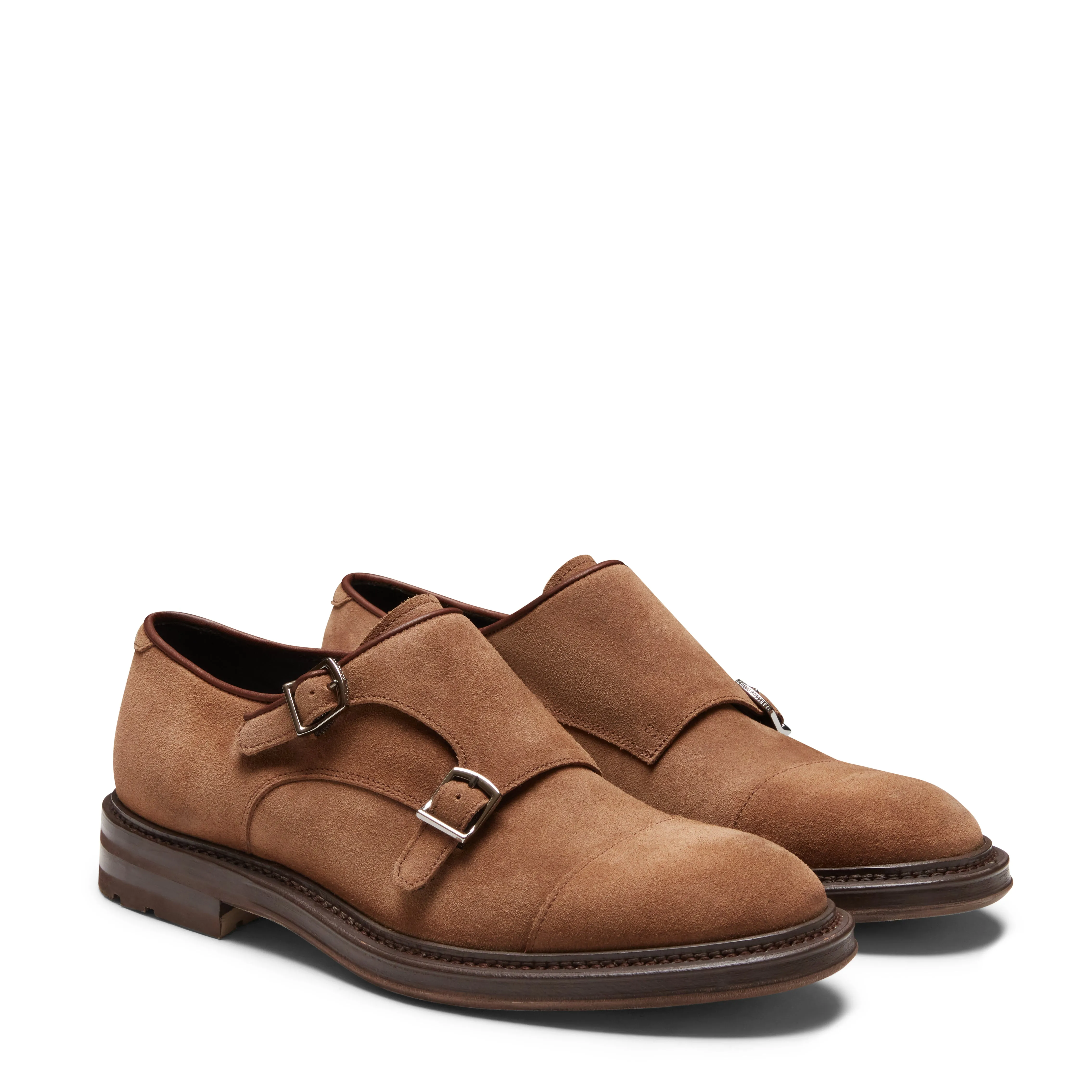 Derby doppia fibbia da uomo in suede sold by Fratelli Rossetti product image thumbnail 2