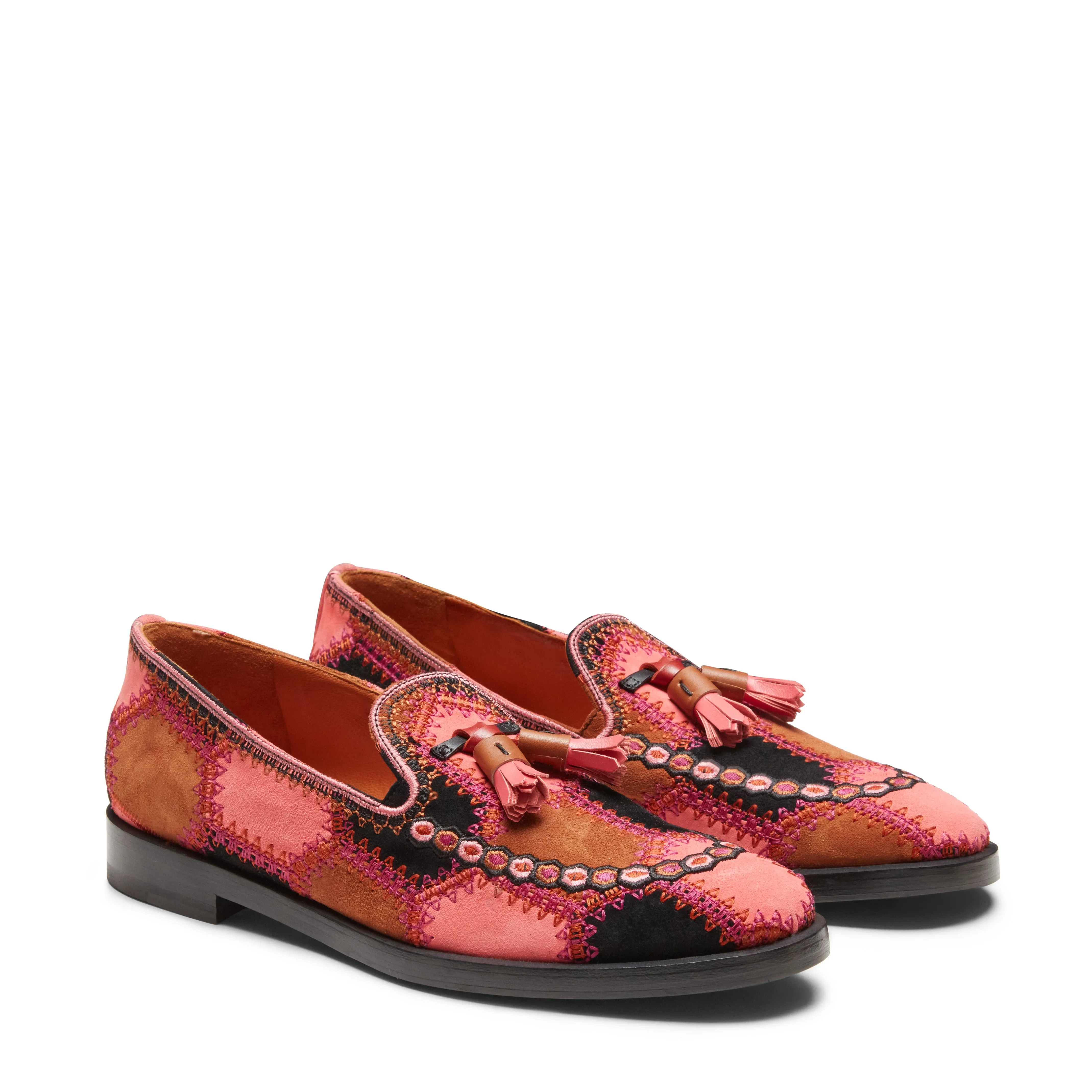 Mocassino Brera Special Embroidery in suede da donna sold by Fratelli Rossetti product image thumbnail 2