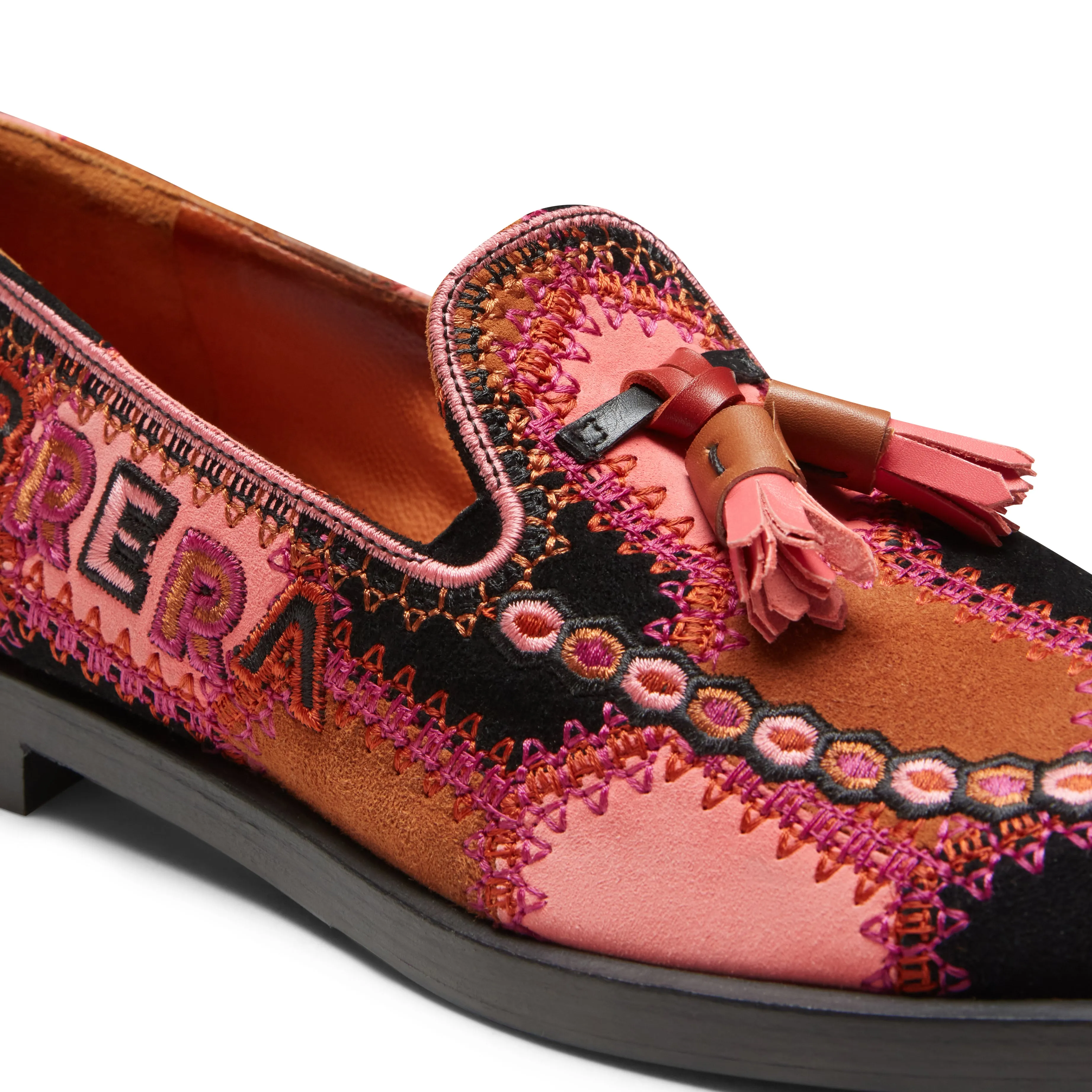Mocassino Brera Special Embroidery in suede da donna sold by Fratelli Rossetti product image thumbnail 5