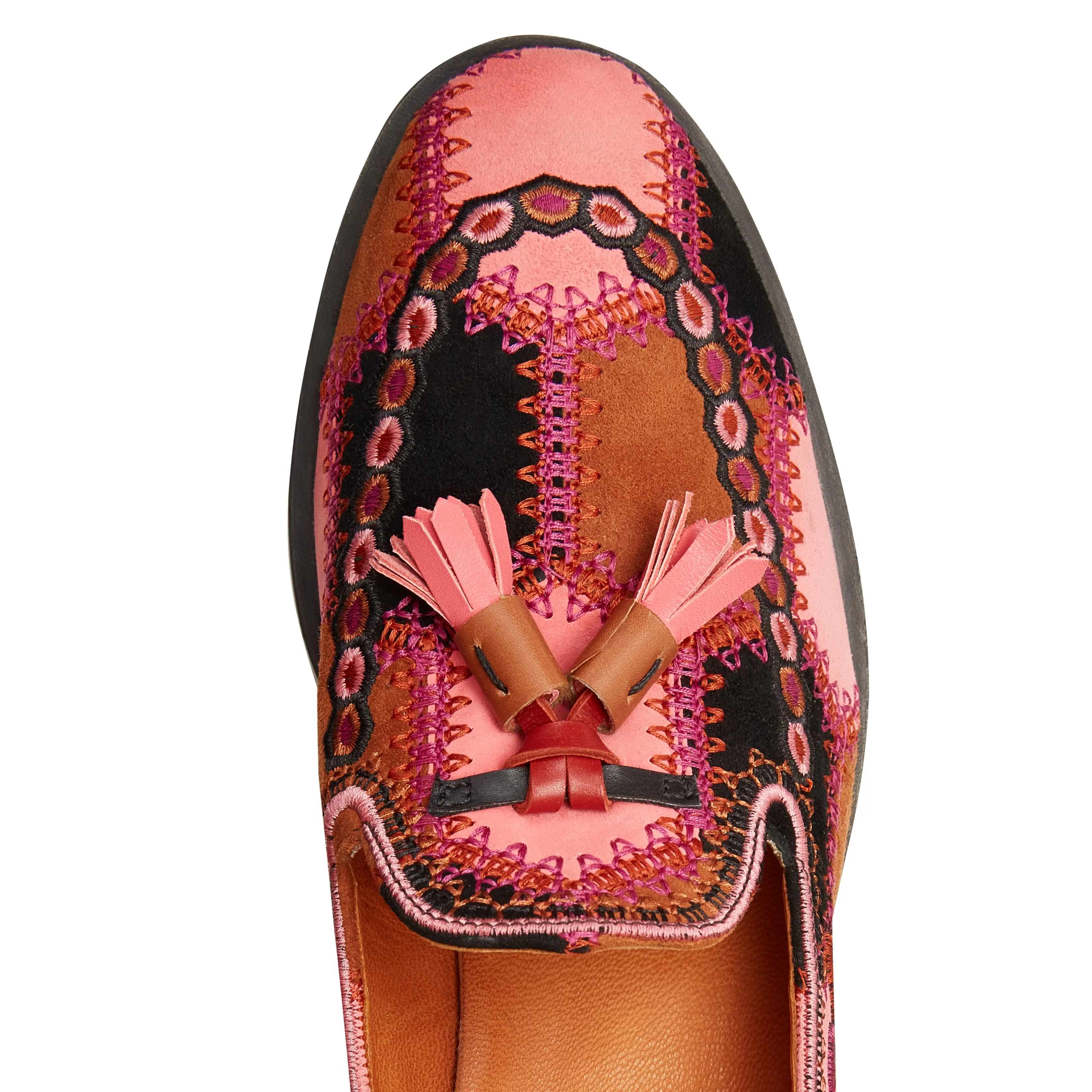 Mocassino Brera Special Embroidery in suede da donna sold by Fratelli Rossetti product image thumbnail 4