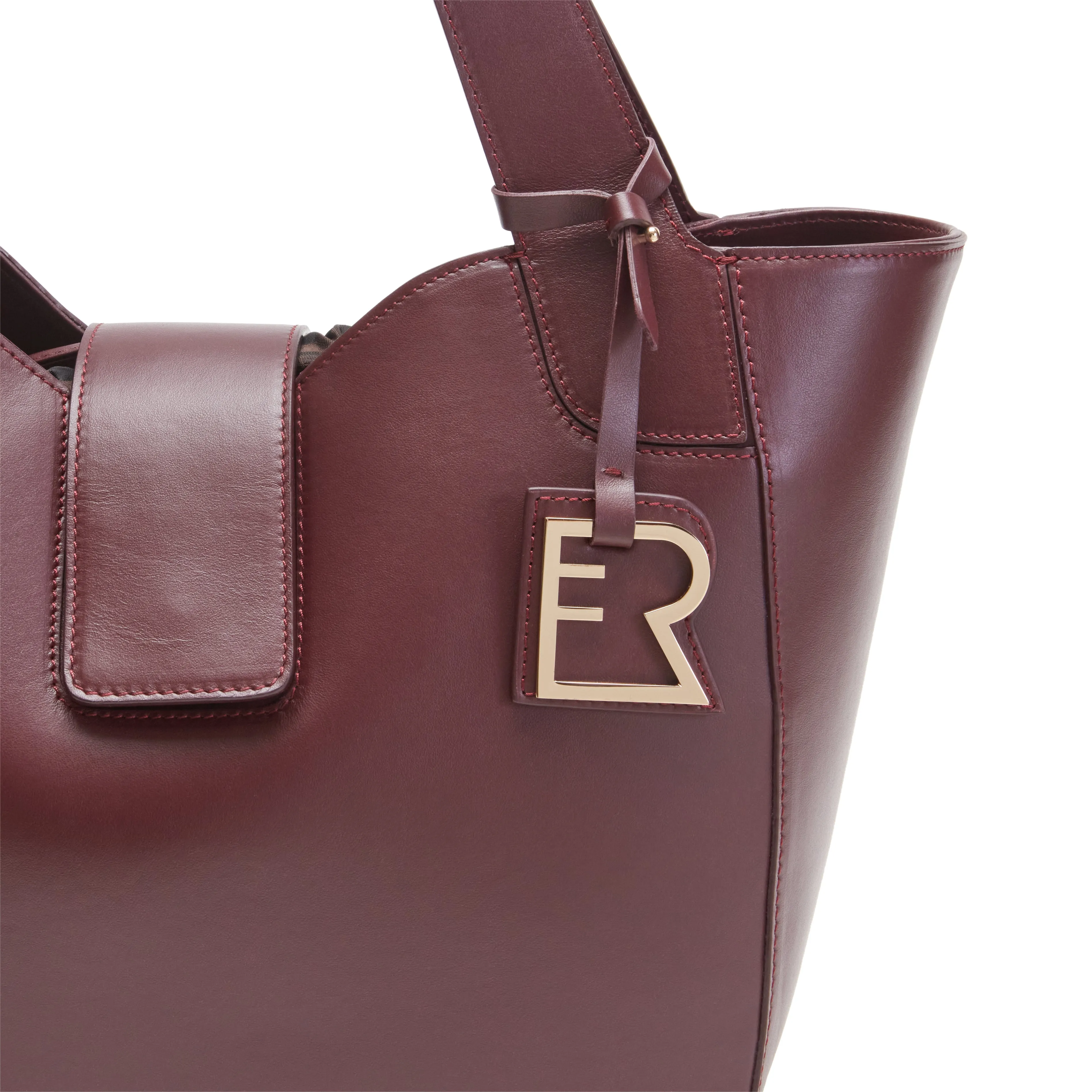 Lisetta Tote bag in pelle nera sold by Fratelli Rossetti product image thumbnail 4