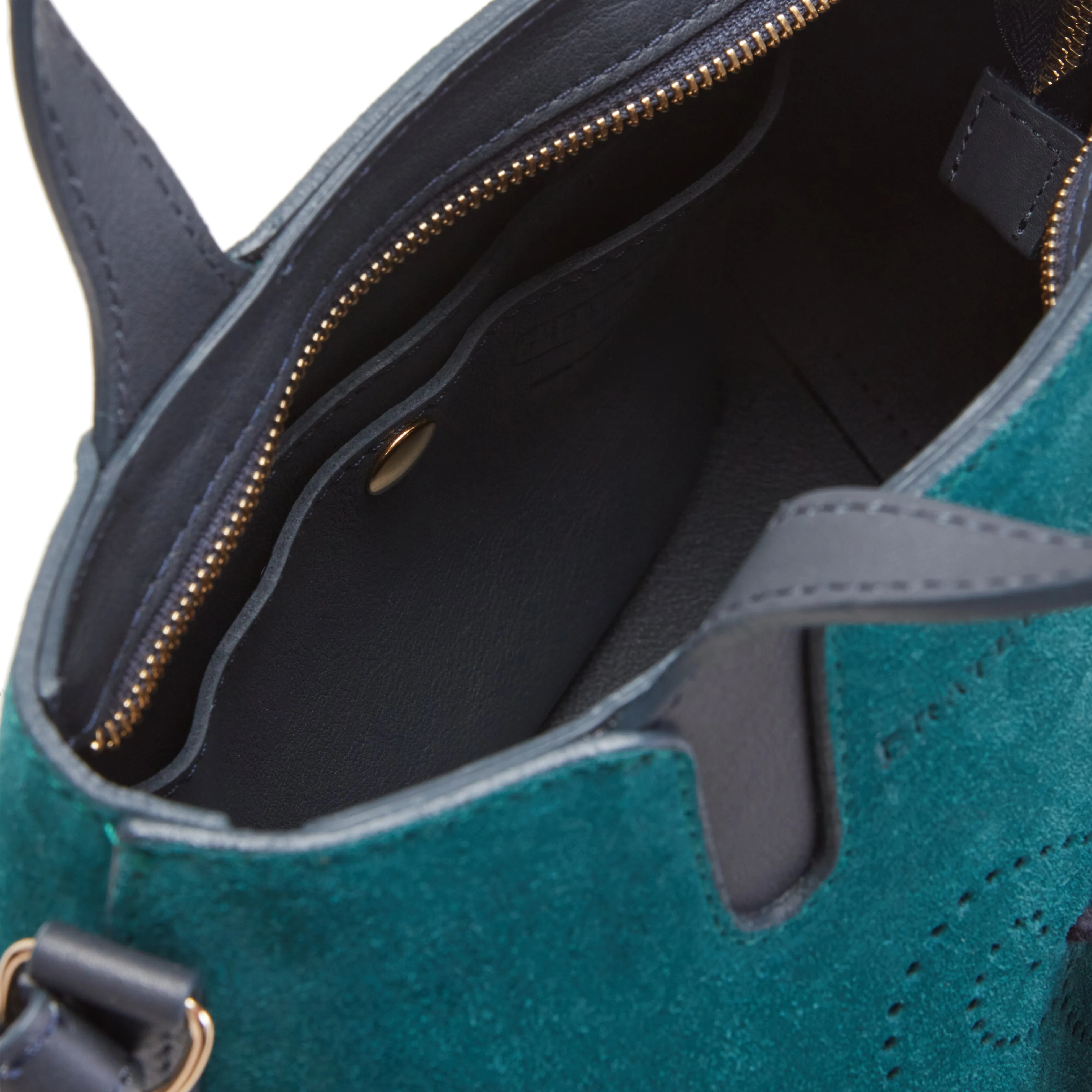 Hobo Tote Bag in suede sold by Fratelli Rossetti product image thumbnail 5