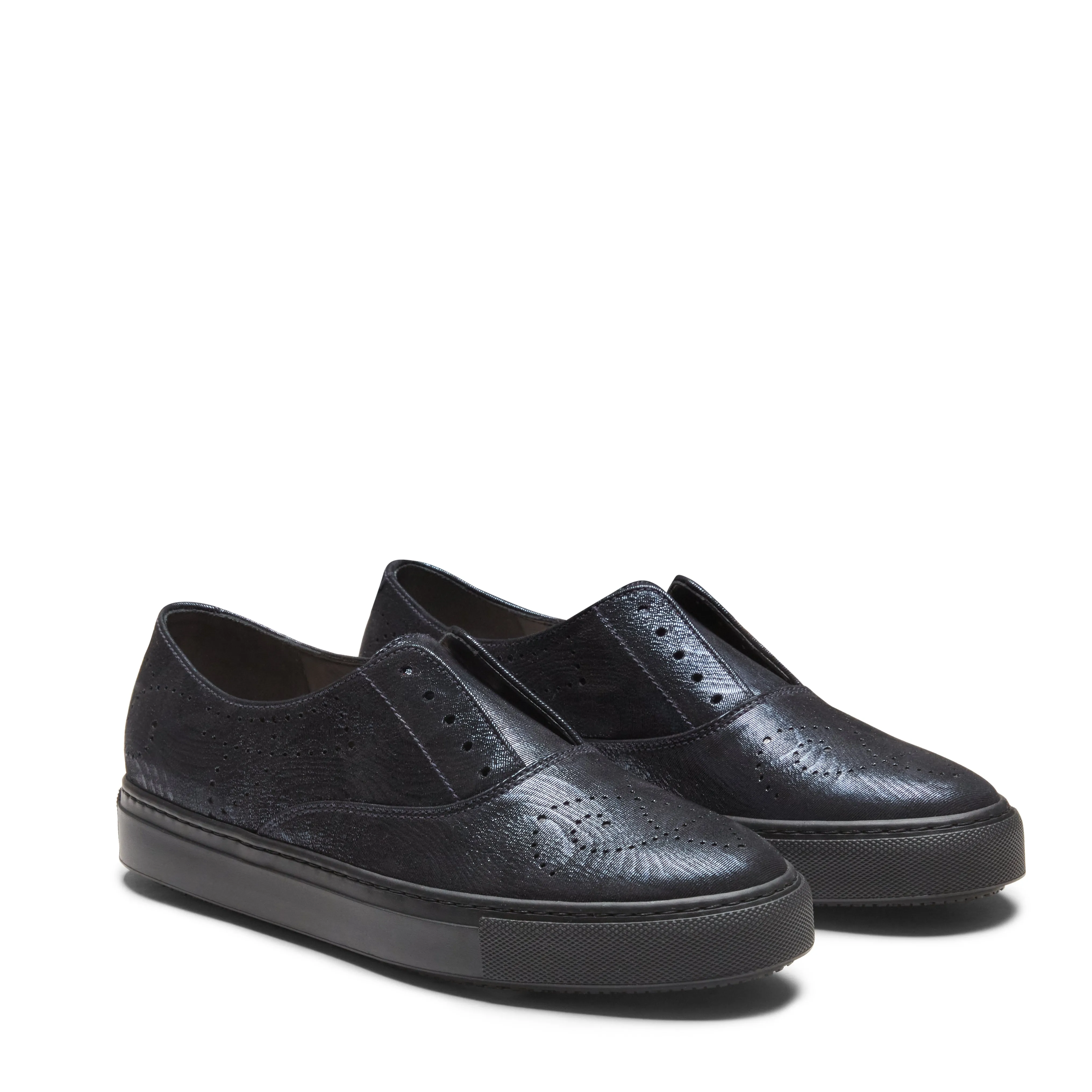 Sneaker Hobo Sport in suede effetto metallizzato da donna sold by Fratelli Rossetti product image thumbnail 2