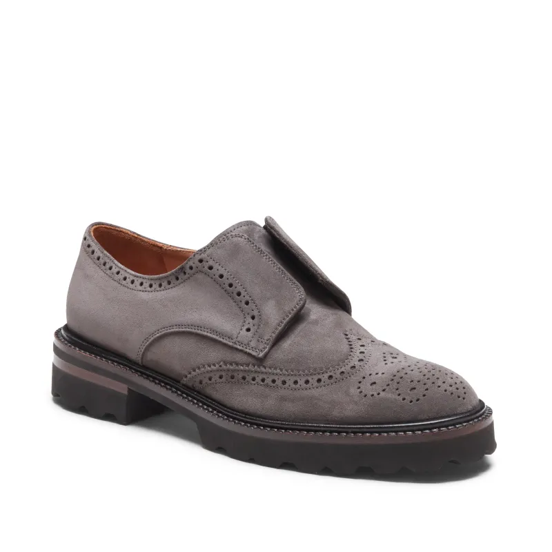 Derby Dandy in suede sold by Fratelli Rossetti