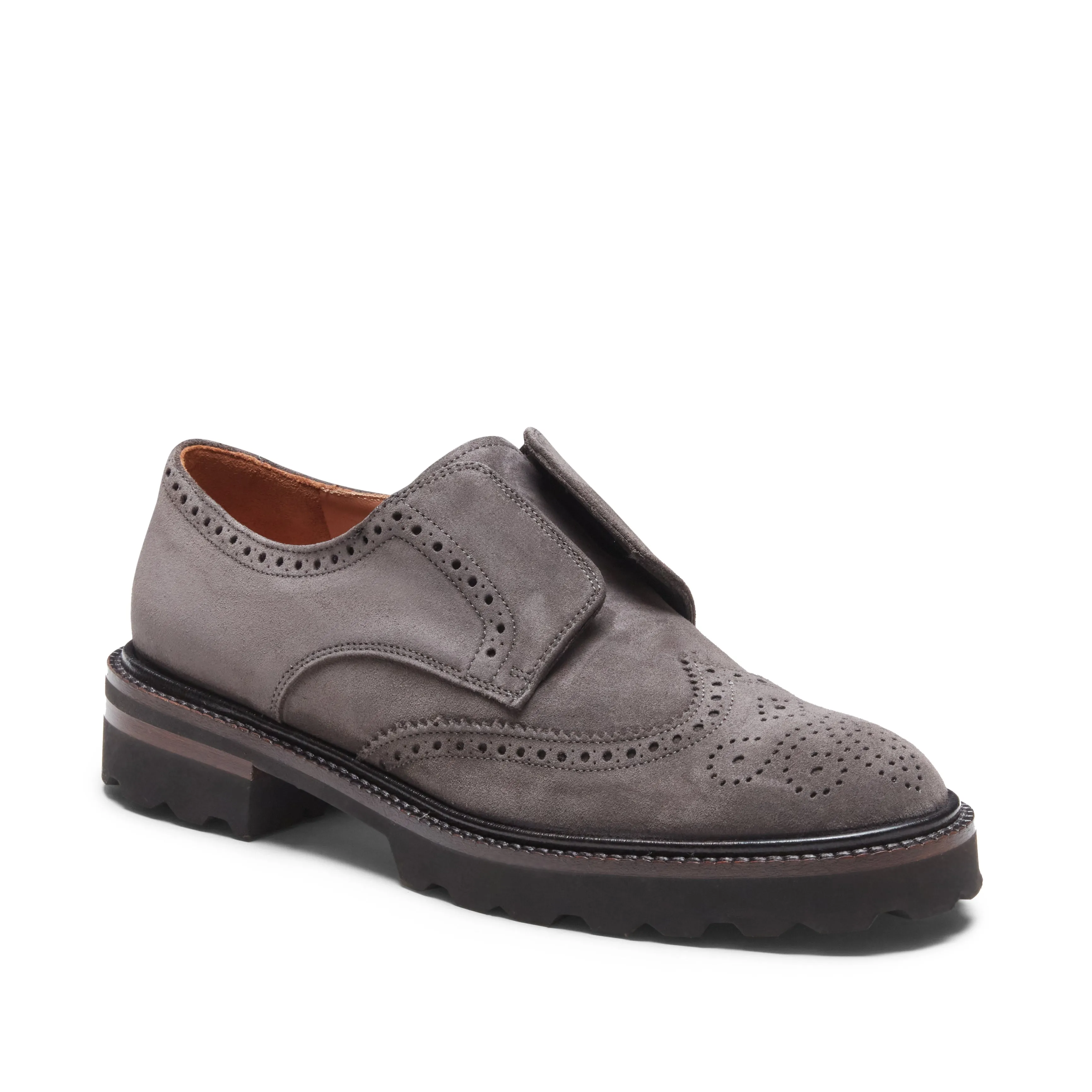 Derby Dandy in suede sold by Fratelli Rossetti