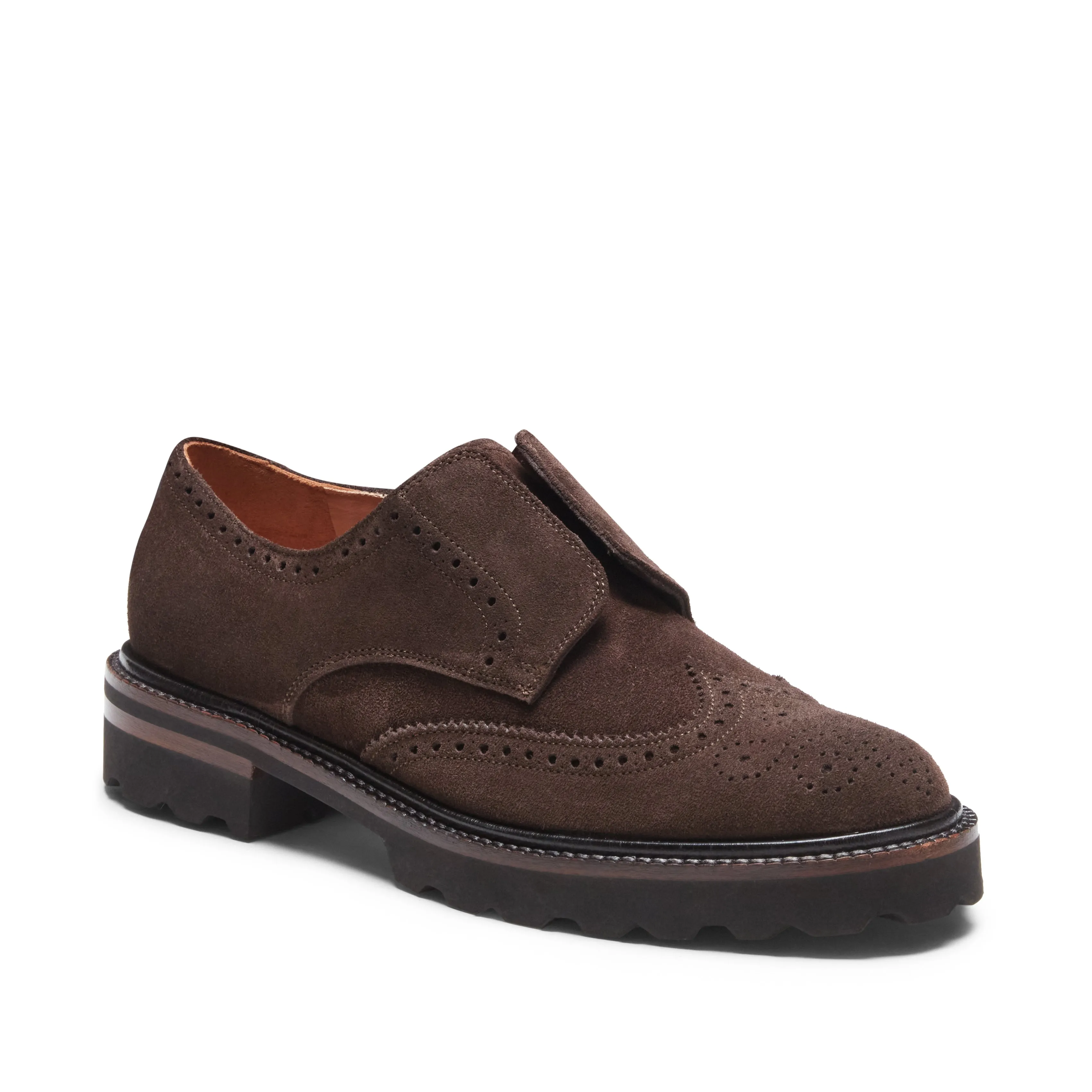 Derby Dandy in suede sold by Fratelli Rossetti