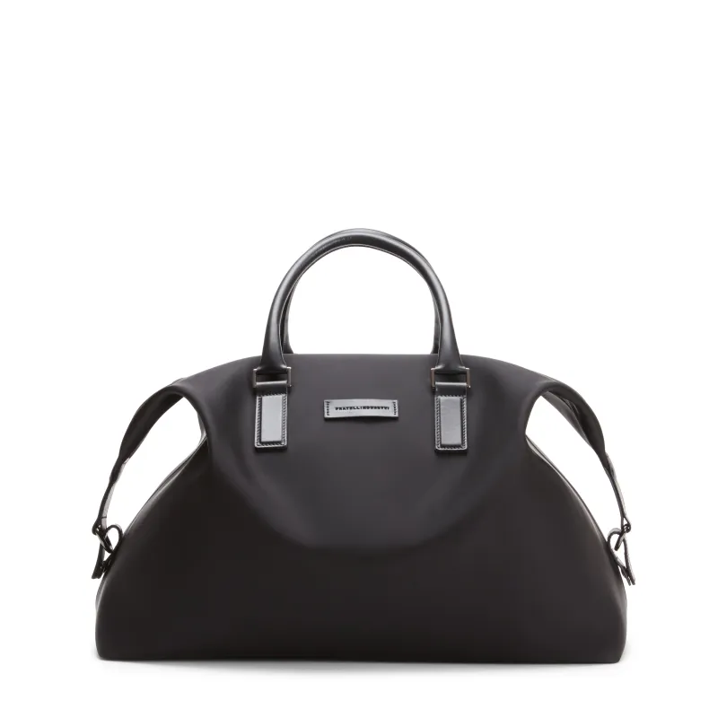 Borsa da viaggio in tessuto tecnico pelle da uomo sold by Fratelli Rossetti
