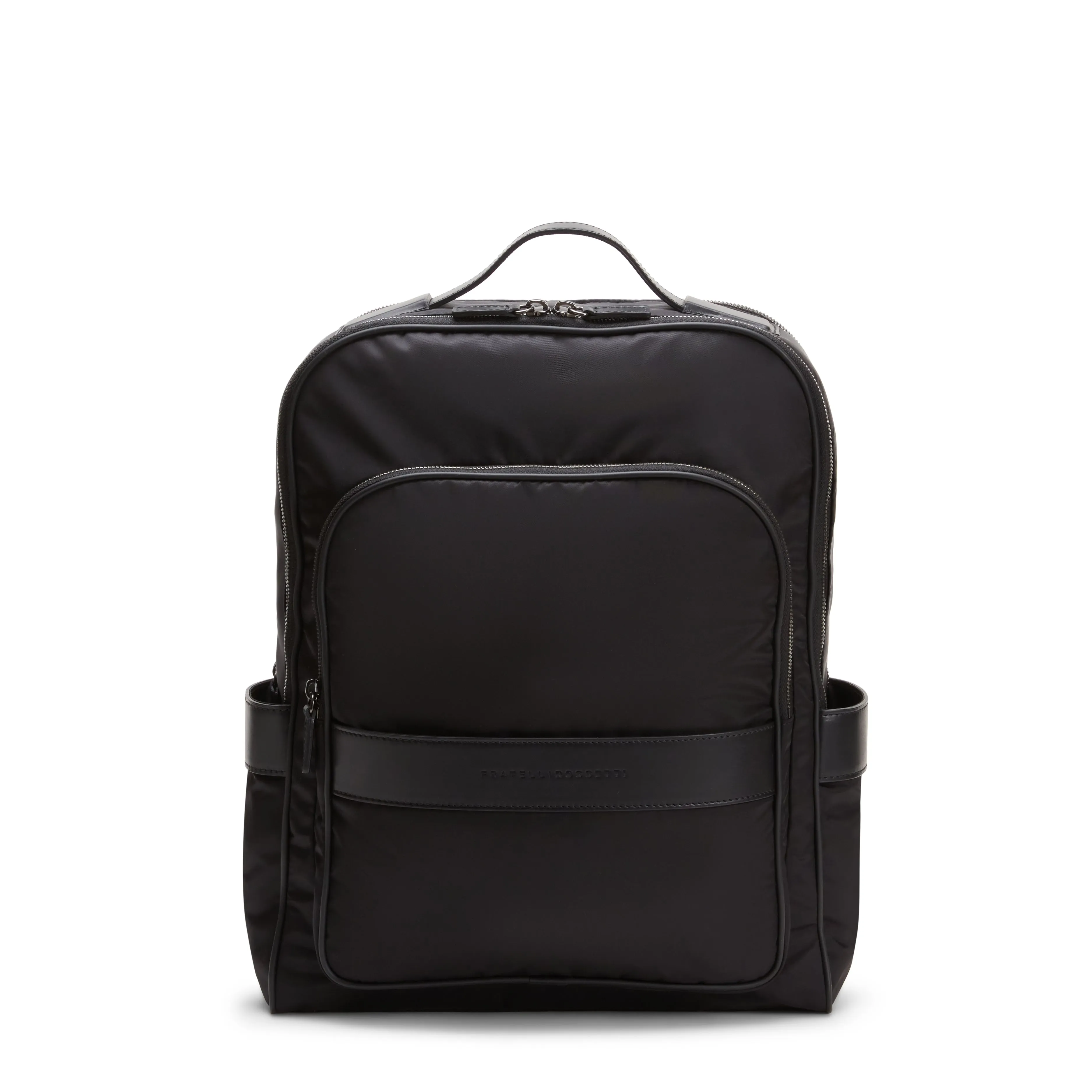 Zaino in tessuto tecnico e pelle da uomo sold by Fratelli Rossetti