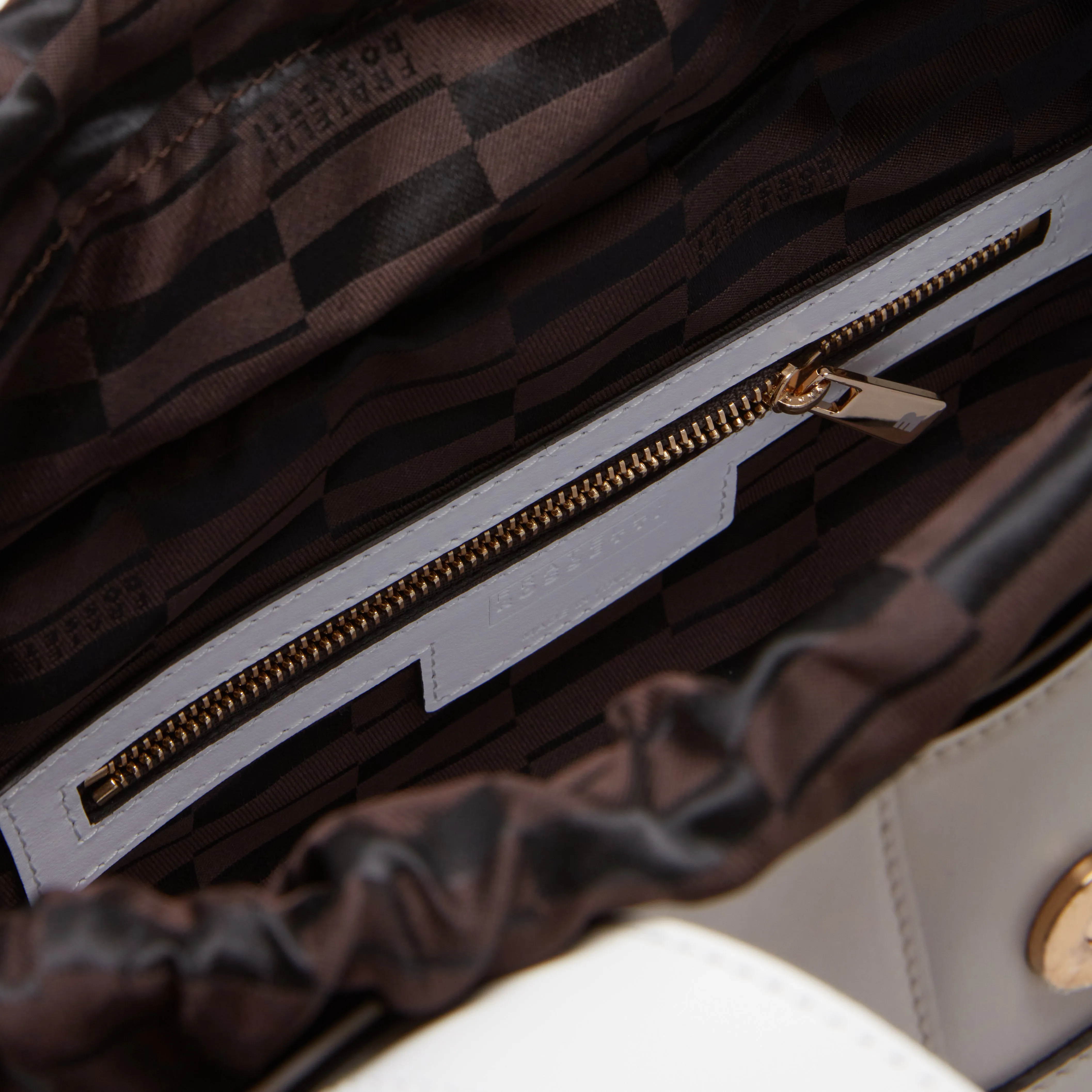 Lisetta Tote bag in pelle small size sold by Fratelli Rossetti product image thumbnail 5