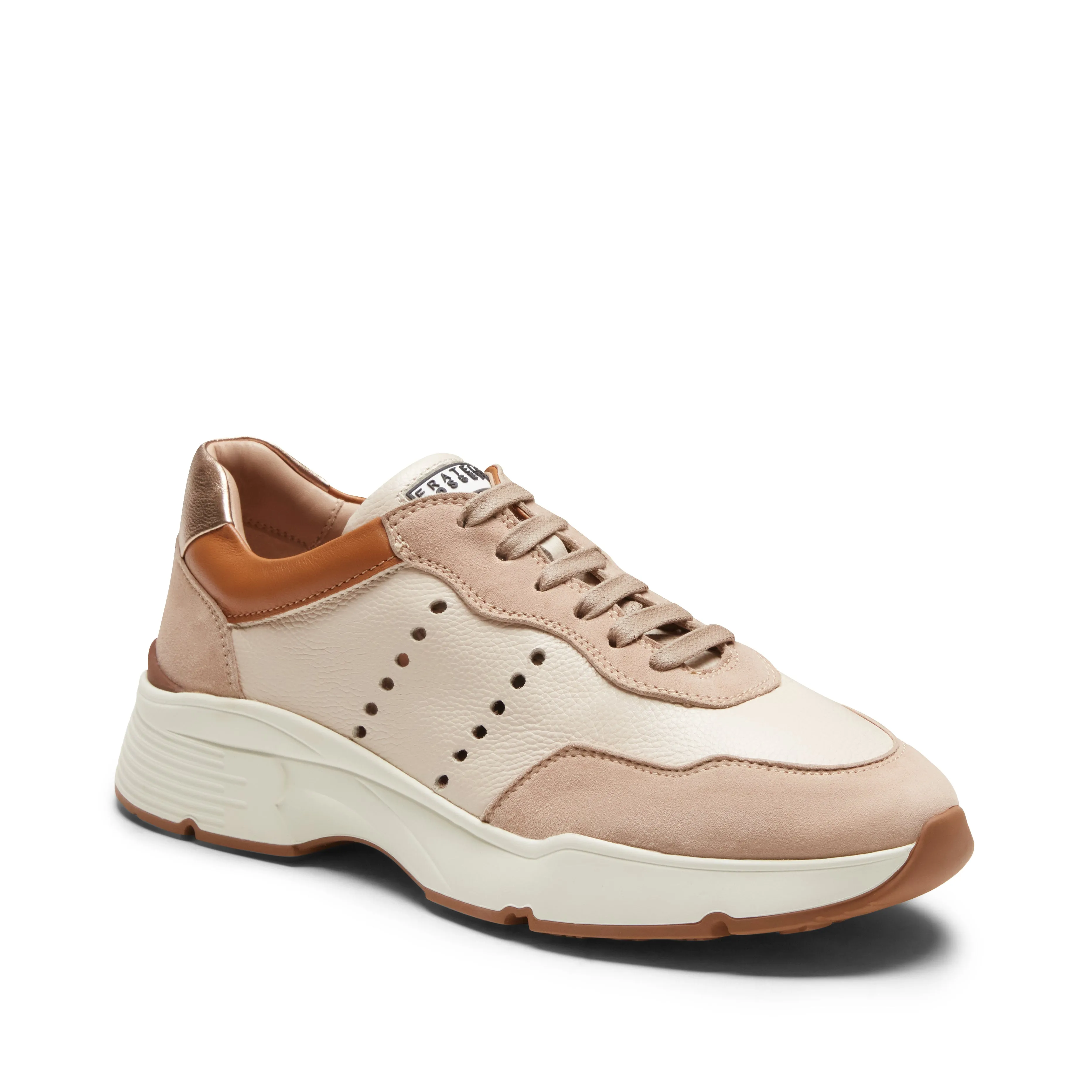 Sneaker in suede e pelle da donna sold by Fratelli Rossetti