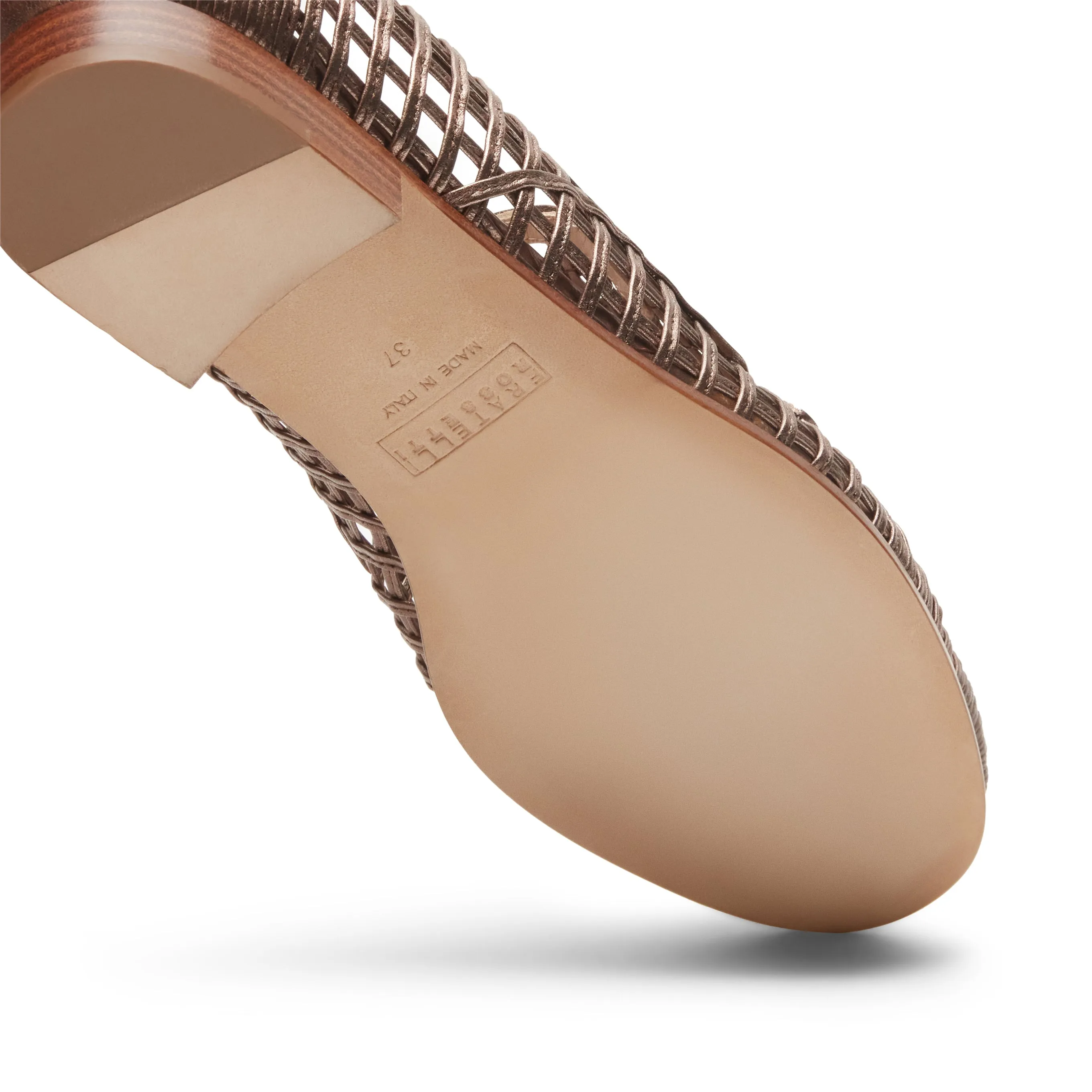 Slipper in pelle intrecciata da donna sold by Fratelli Rossetti product image thumbnail 5