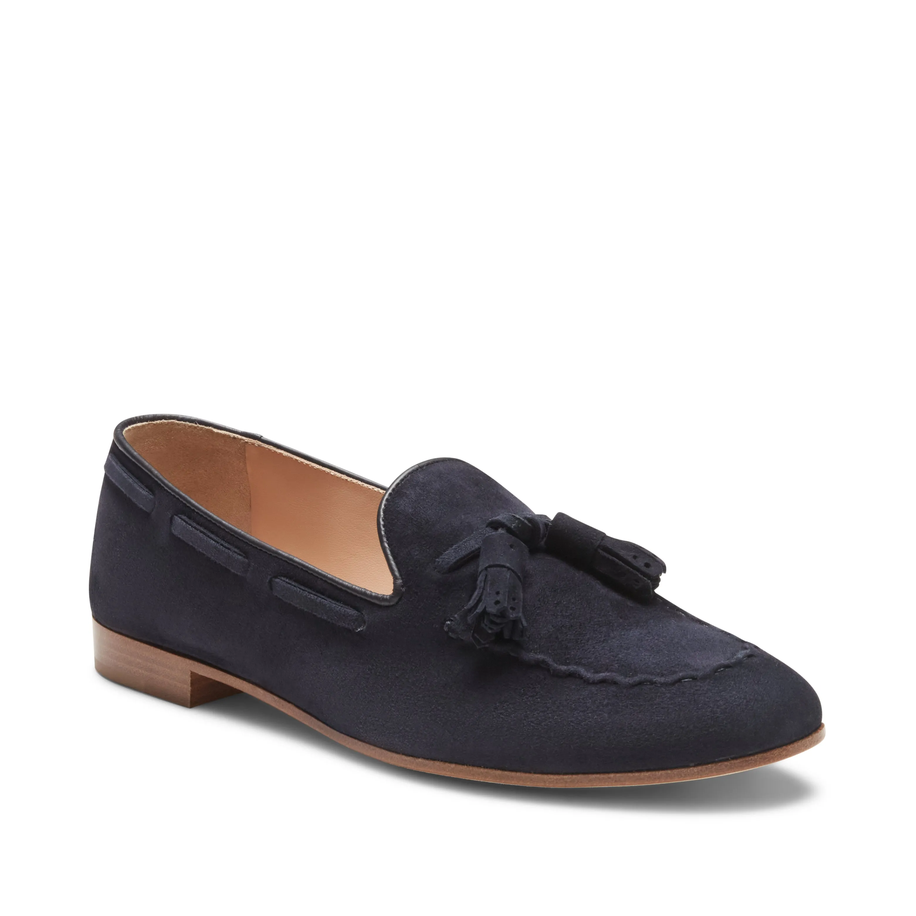 Mocassino Brera "Punto a bambola" in suede da donna sold by Fratelli Rossetti