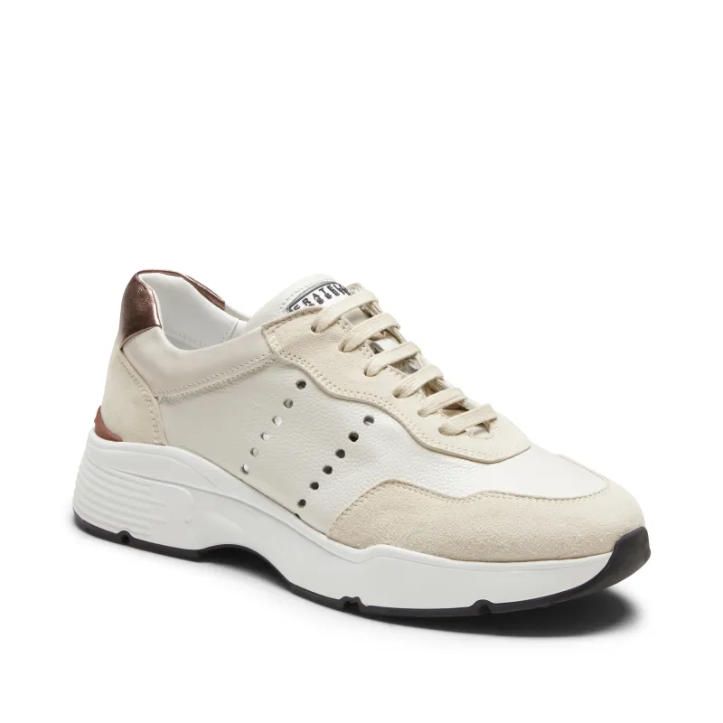 Sneaker in suede e pelle da donna sold by Fratelli Rossetti