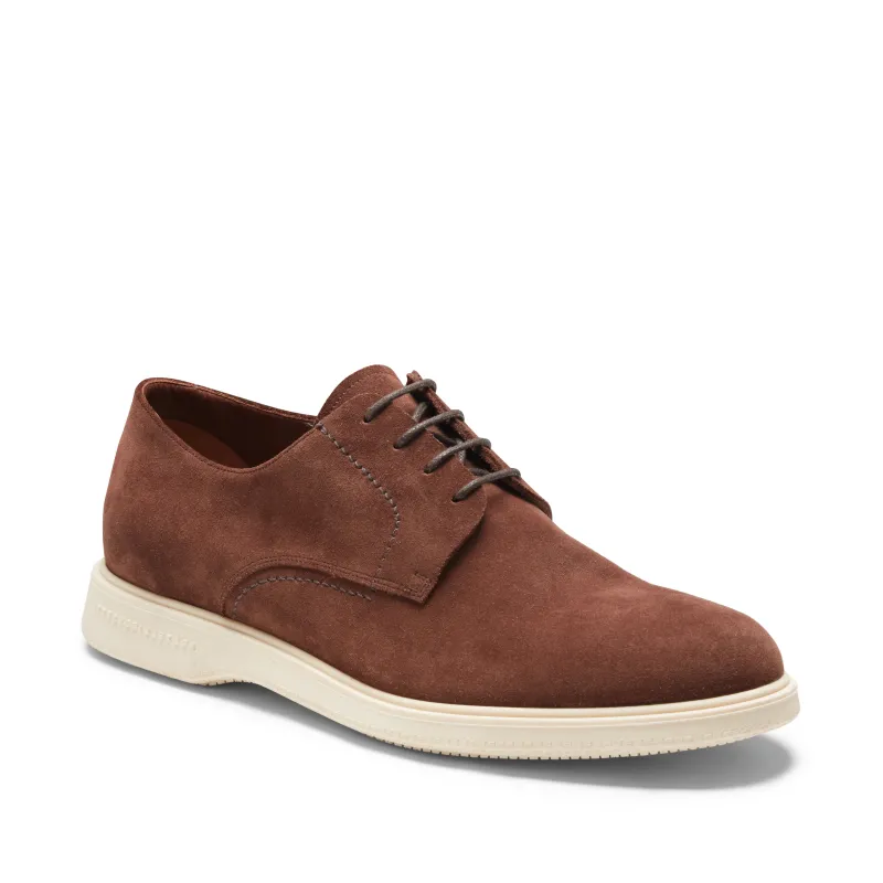 Stringata Derby in suede sold by Fratelli Rossetti