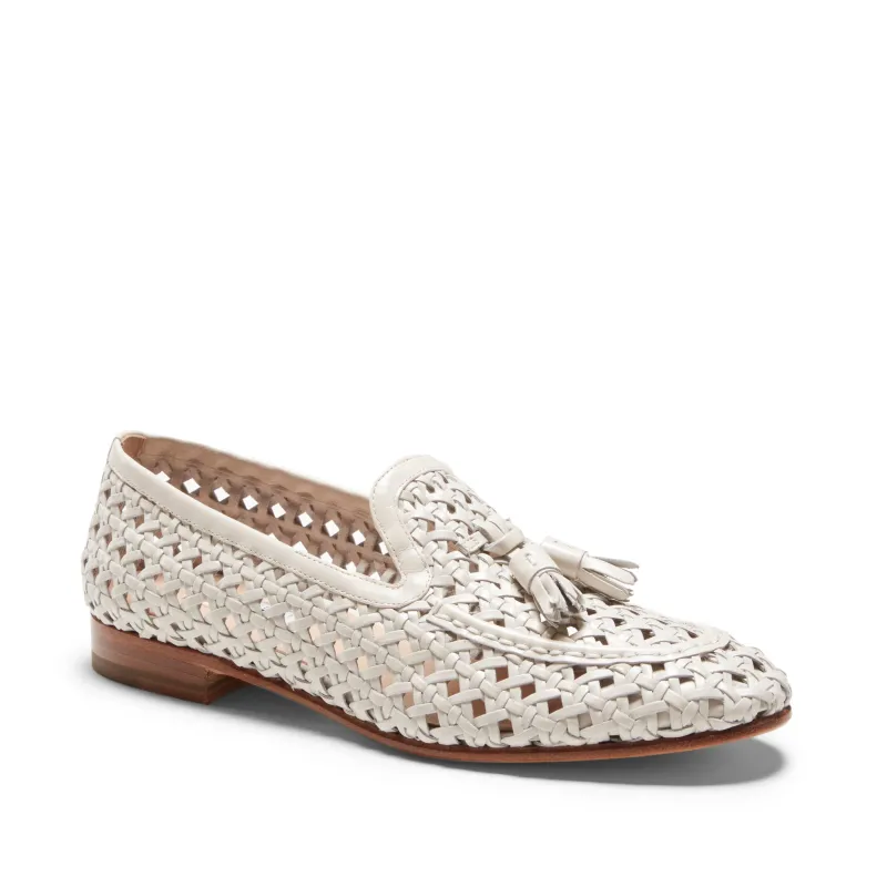 Mocassino Brera in pelle intrecciata da donna sold by Fratelli Rossetti