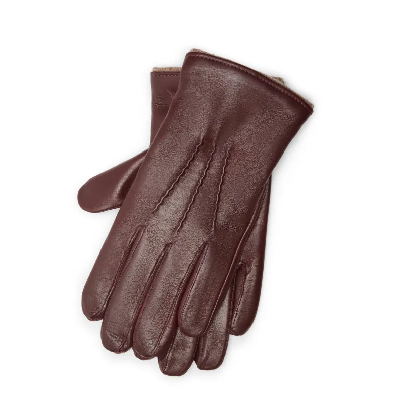 Guanto da uomo in pelle made by Fratelli Rossetti