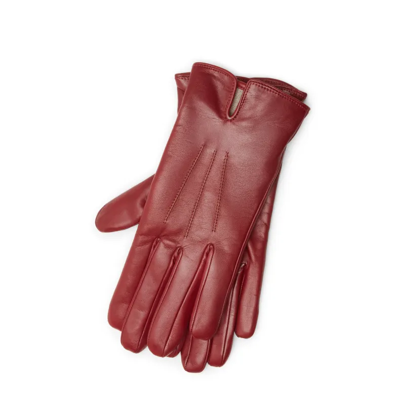 Guanto da donna in pelle made by Fratelli Rossetti