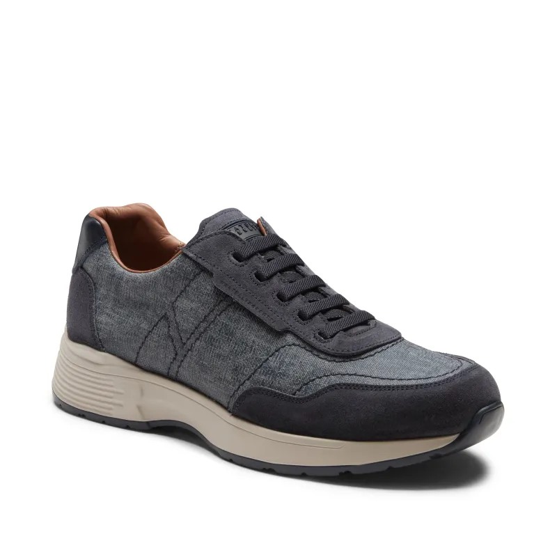 Sneaker in tessuto e suede sold by Fratelli Rossetti