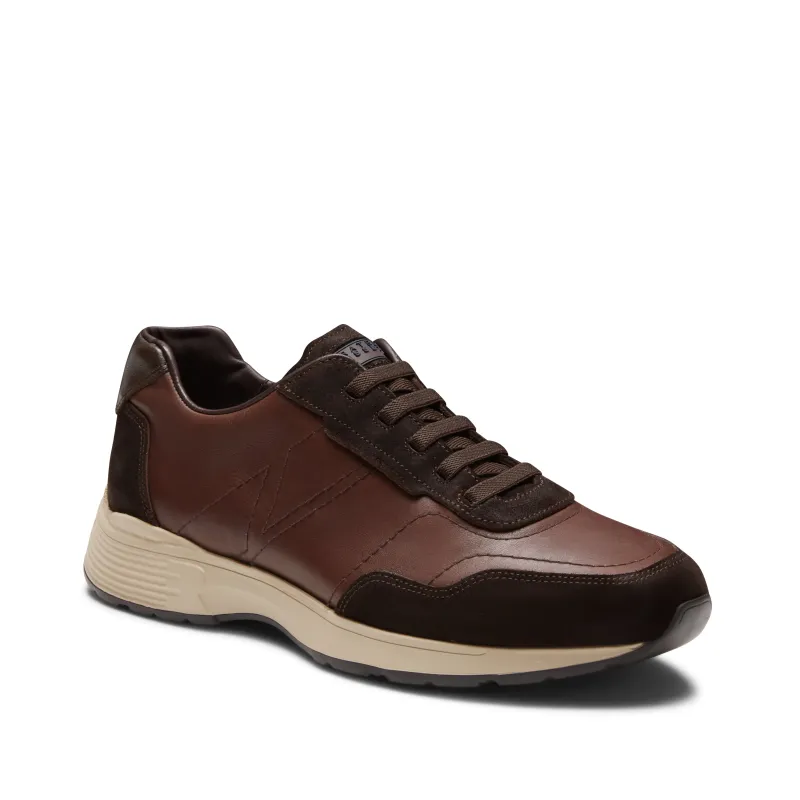 Sneaker in pelle e suede sold by Fratelli Rossetti