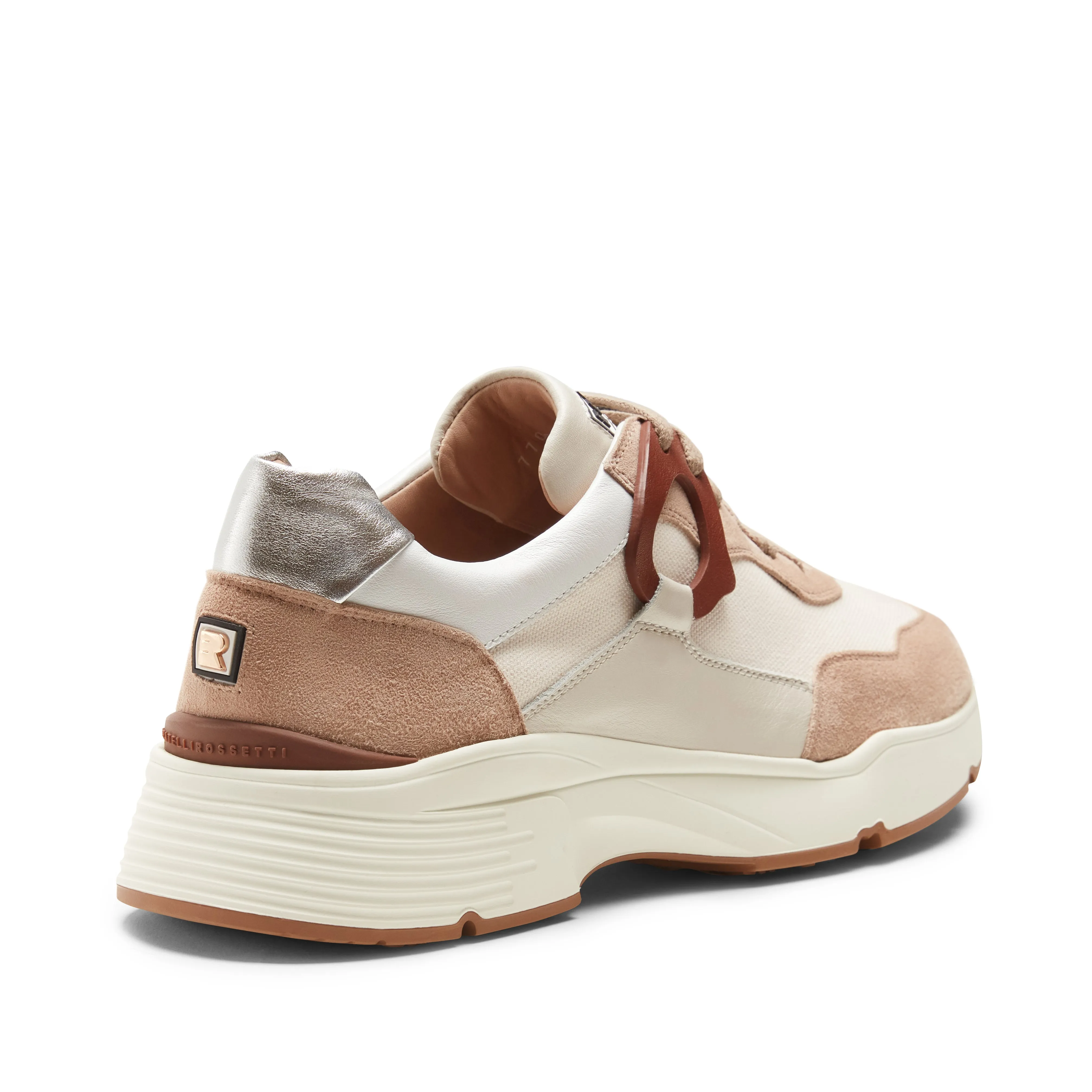 Sneaker in pelle e tessuto sold by Fratelli Rossetti product image thumbnail 3