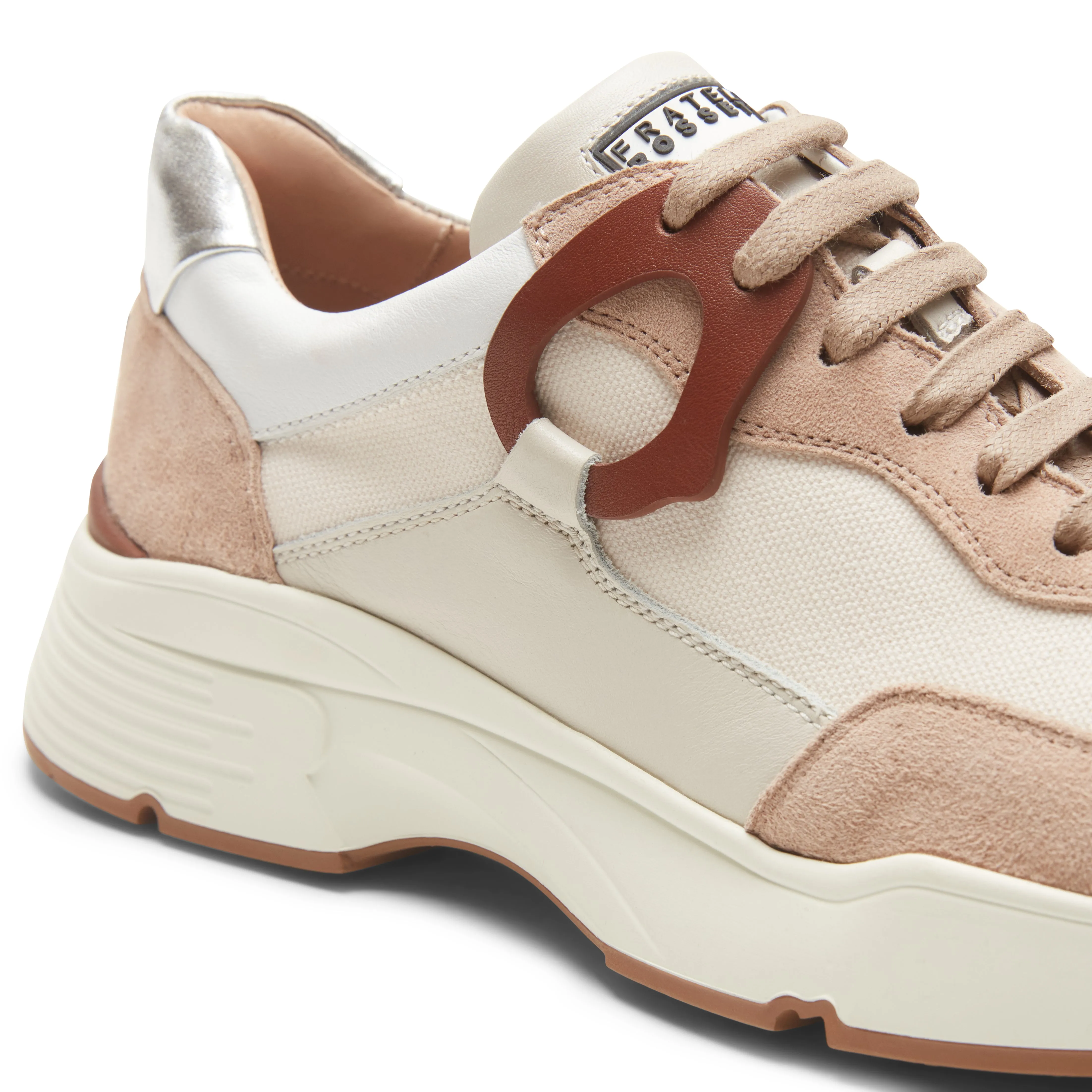 Sneaker in pelle e tessuto sold by Fratelli Rossetti product image thumbnail 5