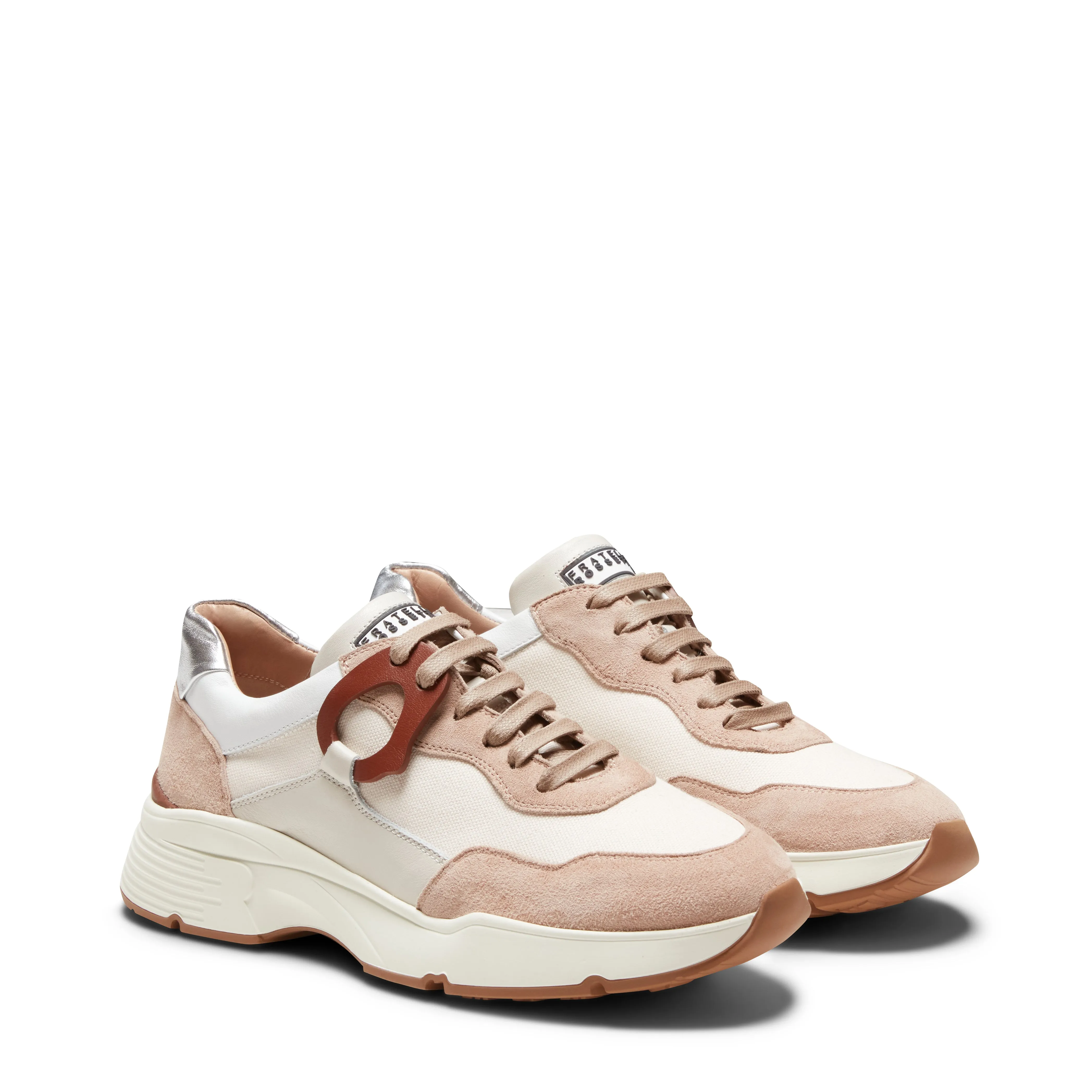 Sneaker in pelle e tessuto sold by Fratelli Rossetti product image thumbnail 2