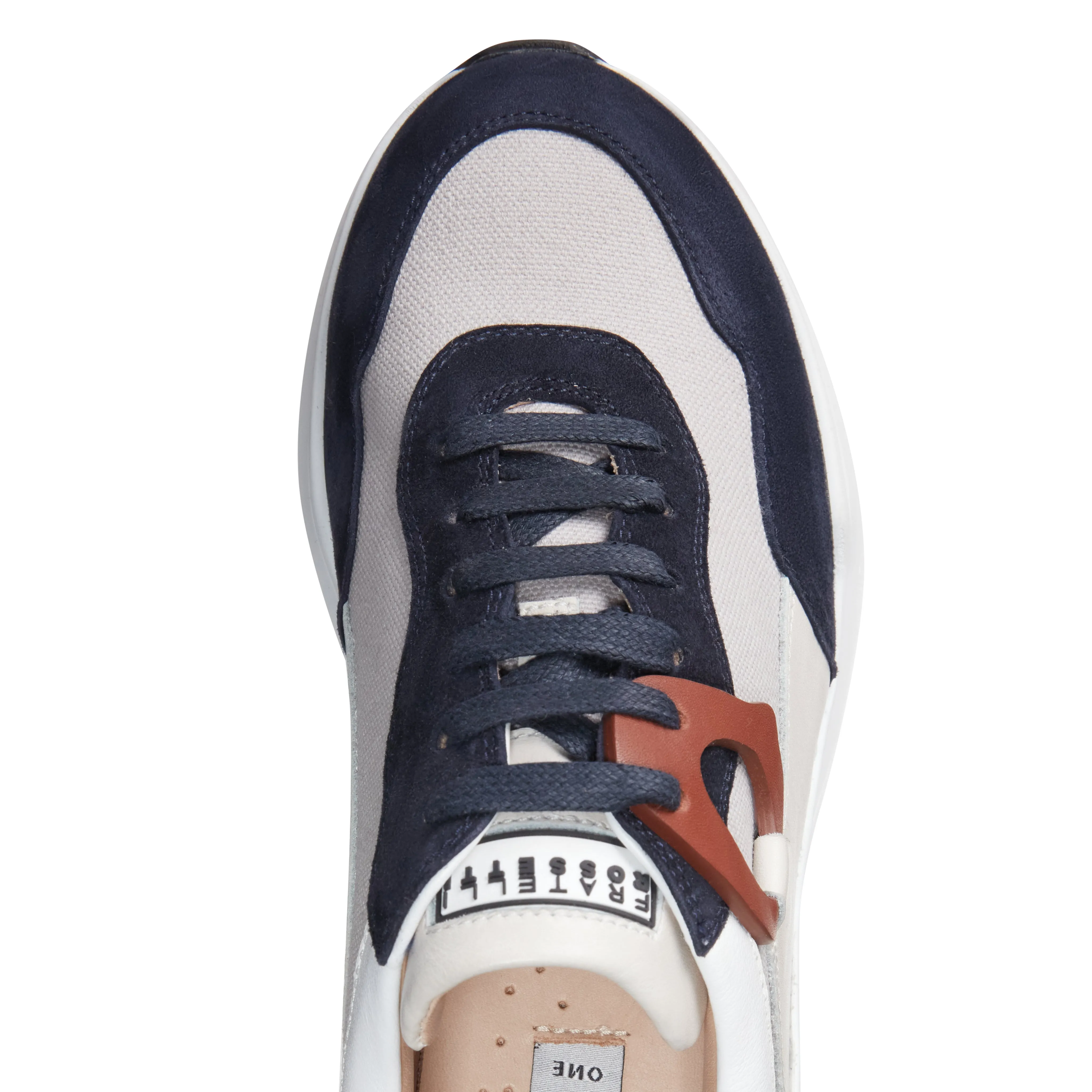 Sneaker in pelle e tessuto sold by Fratelli Rossetti product image thumbnail 4