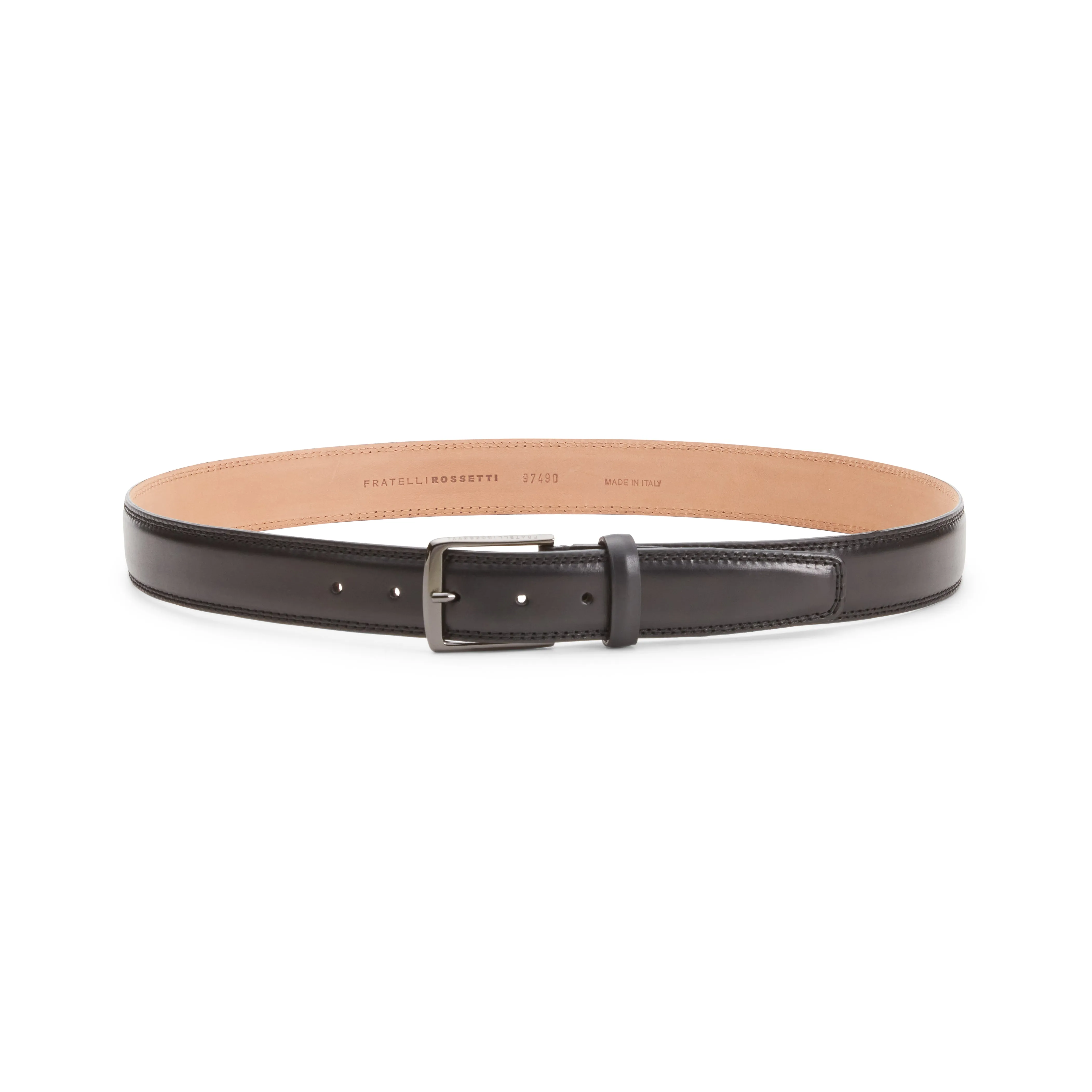 Cintura da uomo in pelle sold by Fratelli Rossetti product image thumbnail 3